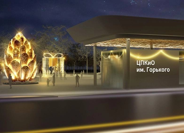 Работы над новогодним оформлением стартовали в Казани