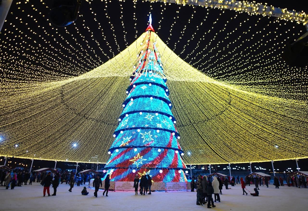 Работы над новогодним оформлением стартовали в Казани