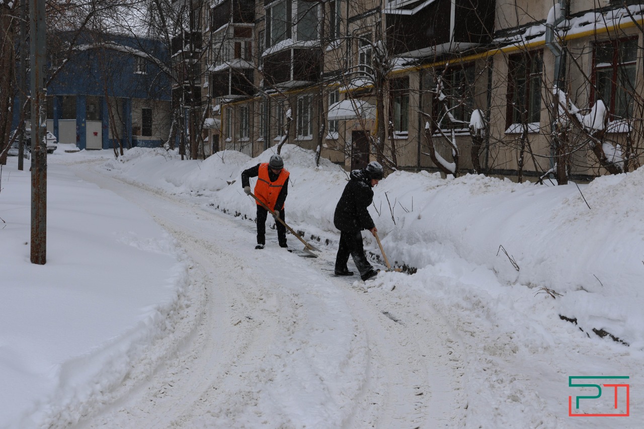 Снежный апокалипсис в Казани