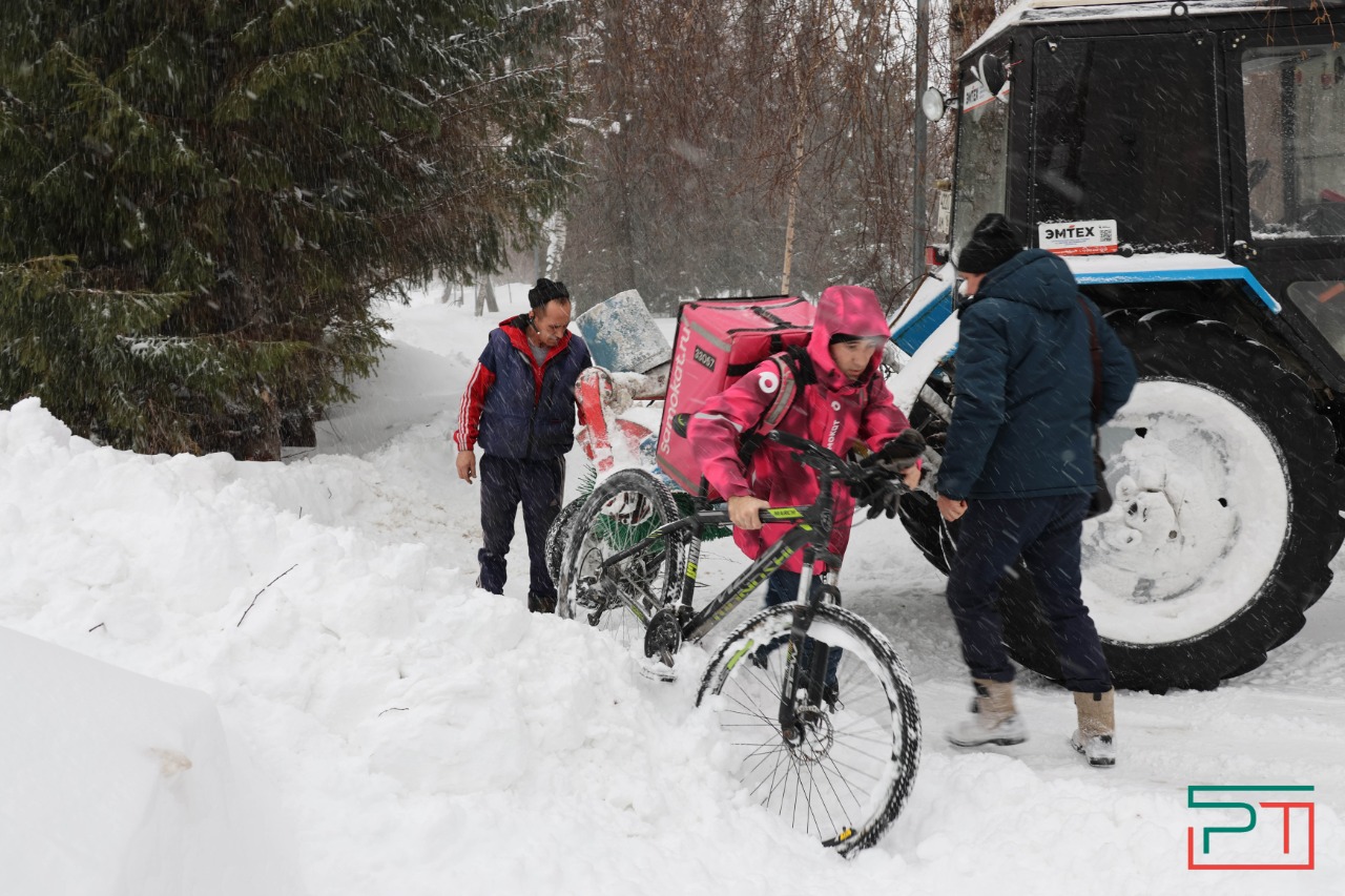 Снежный апокалипсис в Казани
