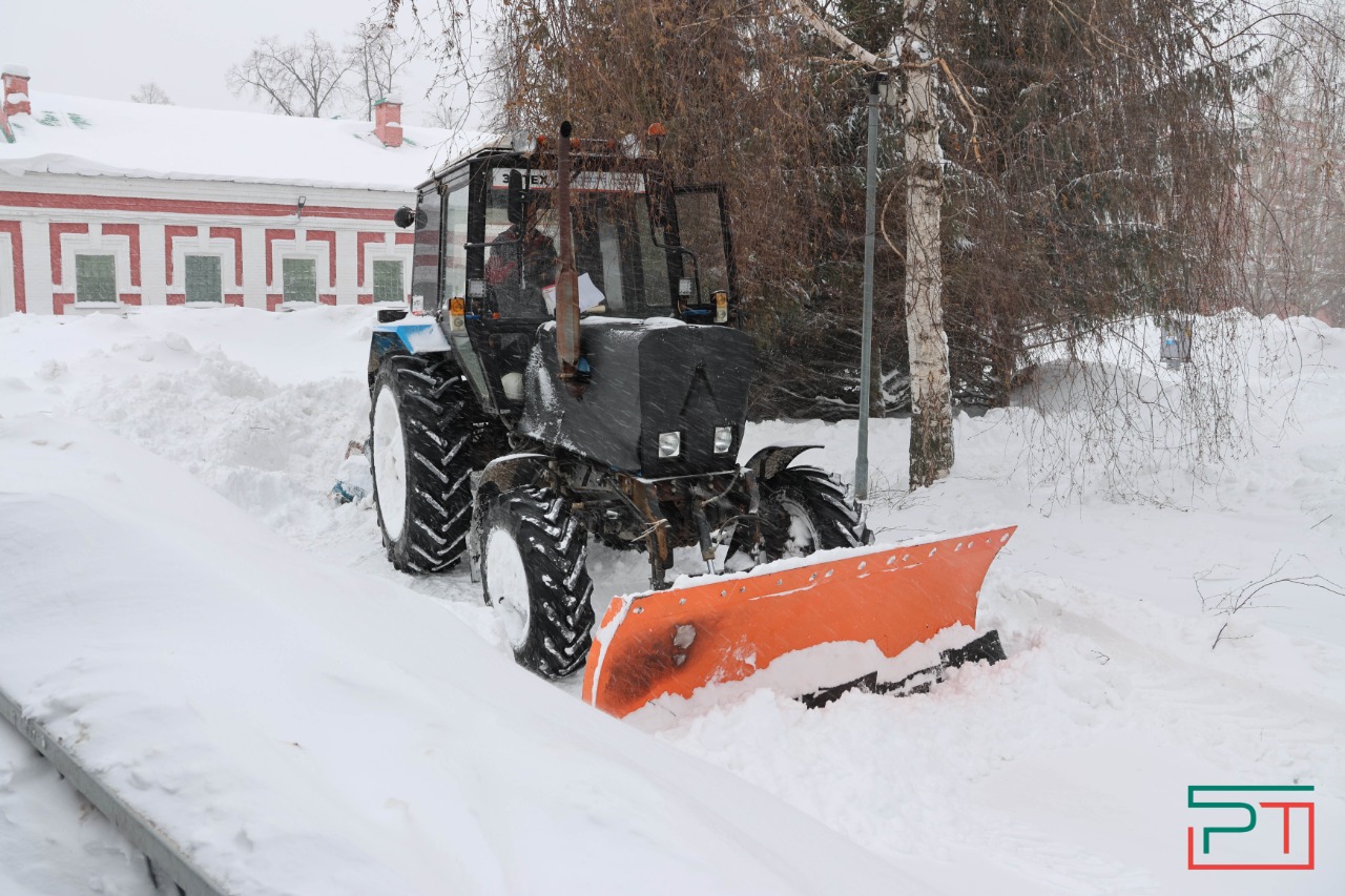Снежный апокалипсис в Казани