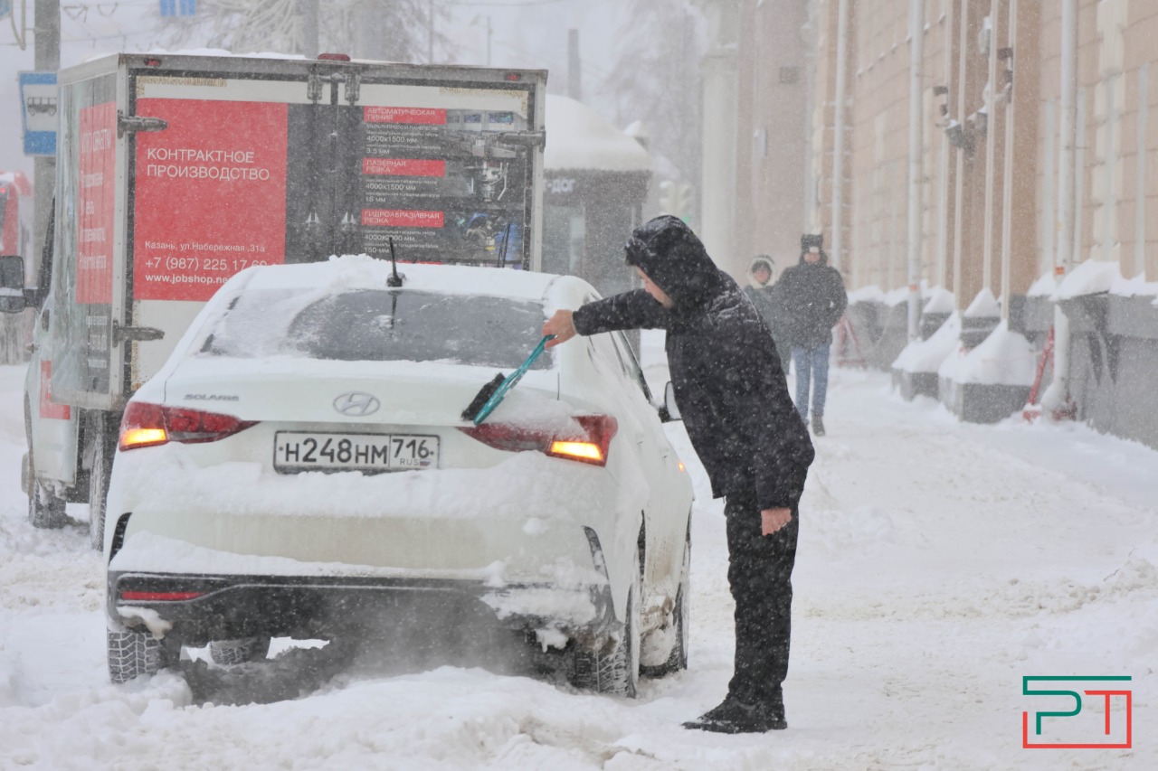 Снежный апокалипсис в Казани