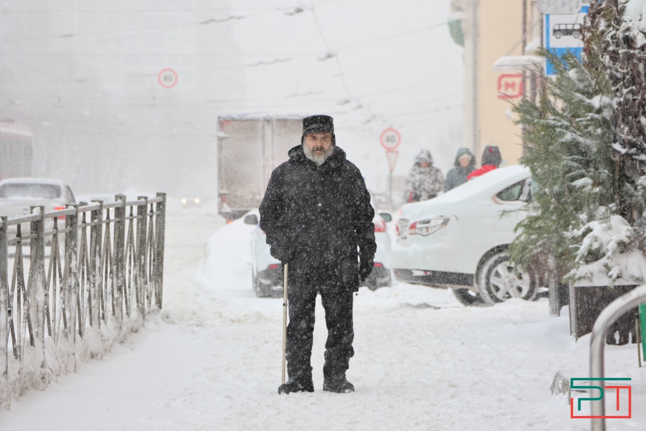 Снежный апокалипсис в Казани