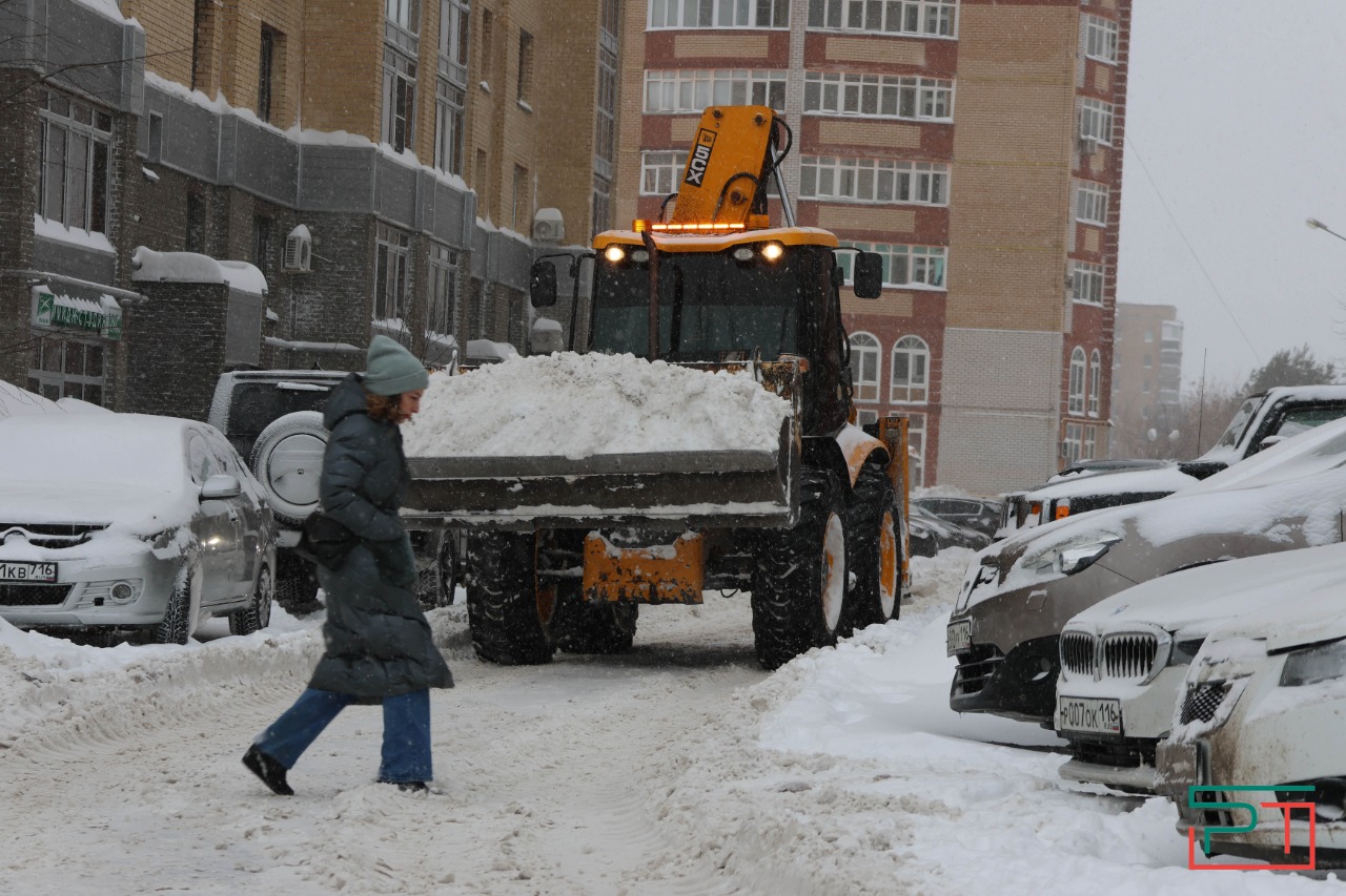 Снежный апокалипсис в Казани