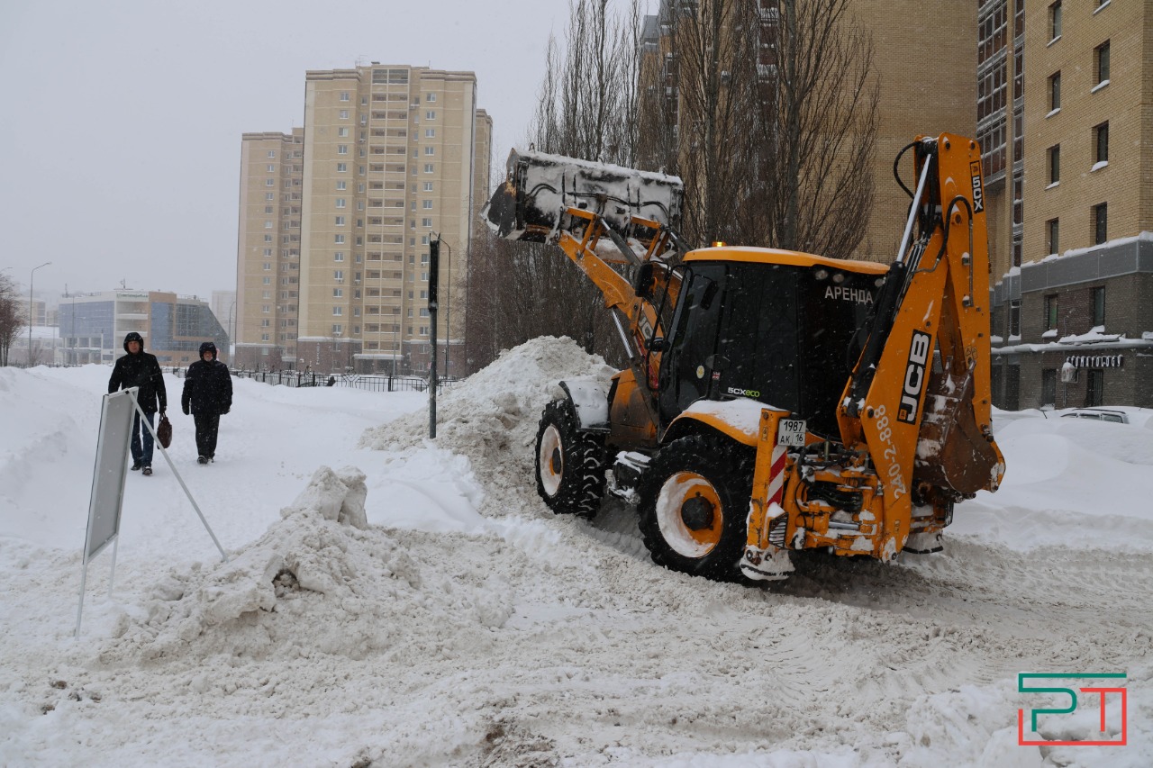 Снежный апокалипсис в Казани