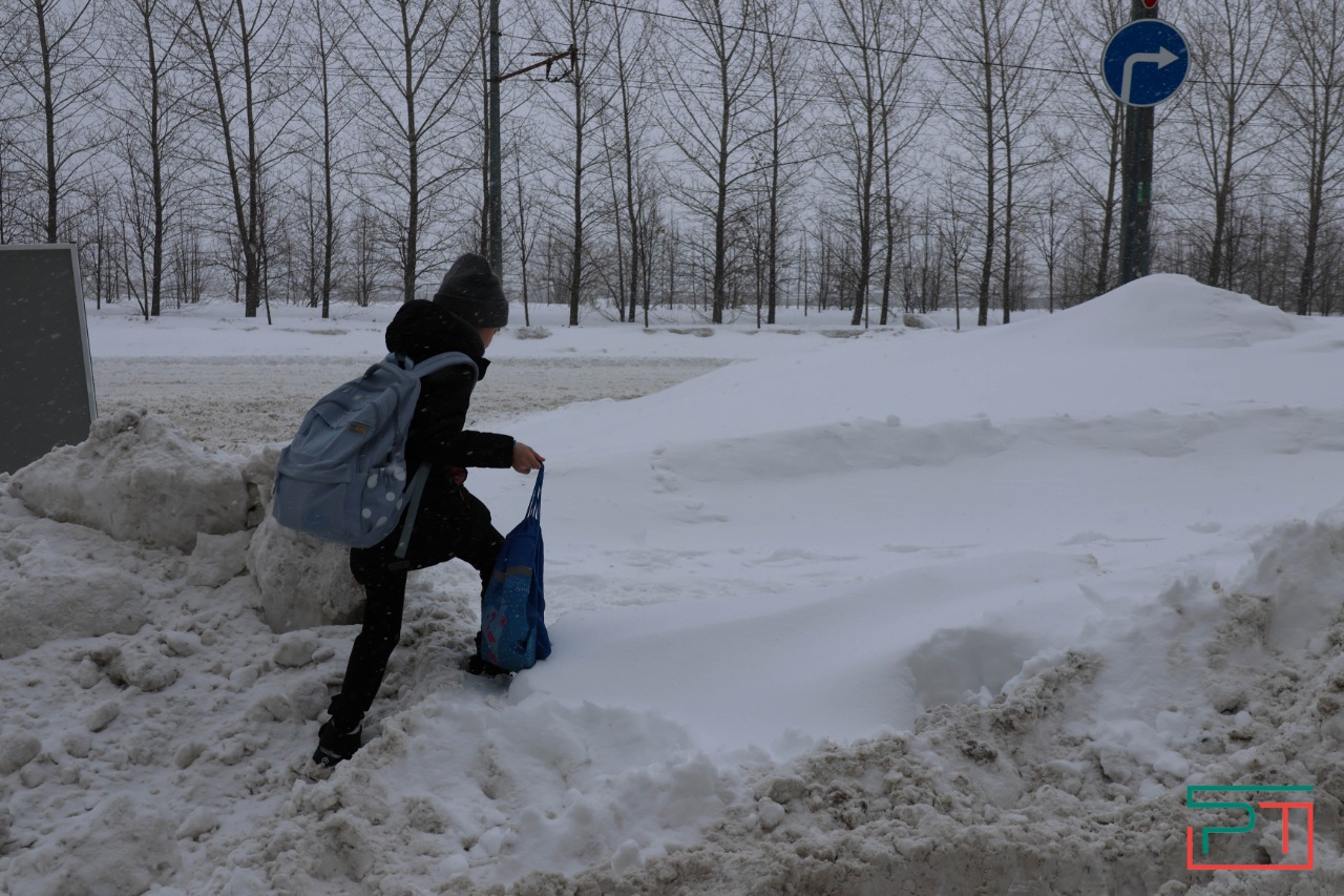 Снежный апокалипсис в Казани
