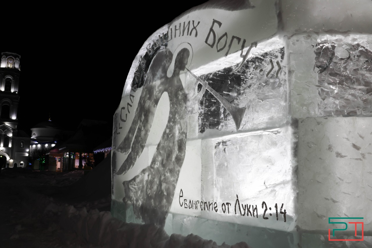 Крещение в Раифском монастыре