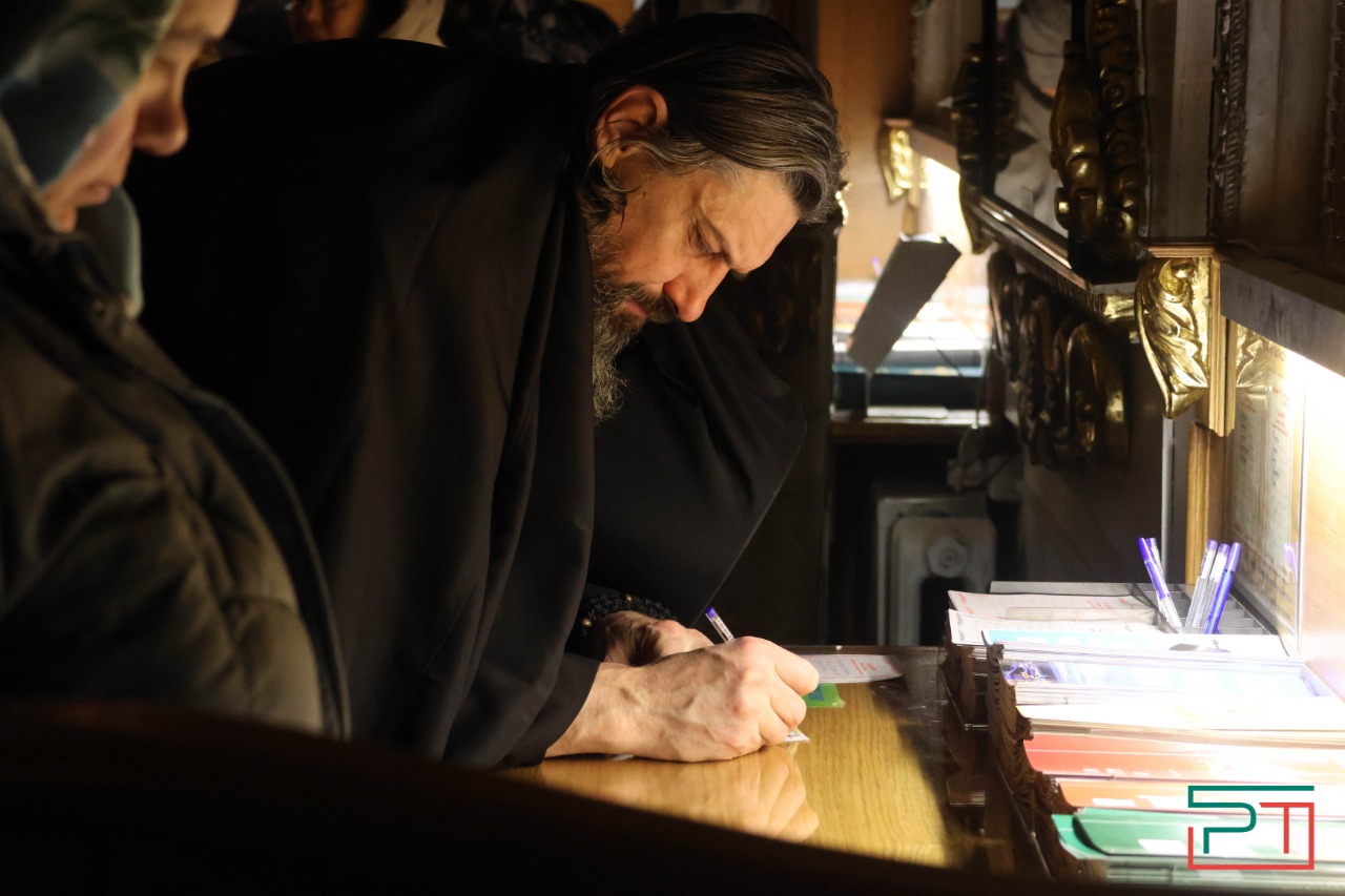 Крещение в Раифском монастыре