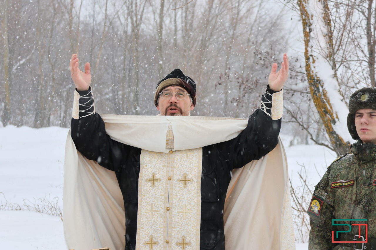 Крещенские купания на озере Верхний Кабан в Казани