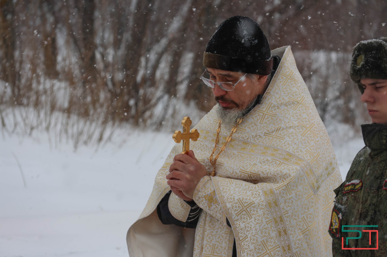 Крещенские купания на озере Верхний Кабан в Казани