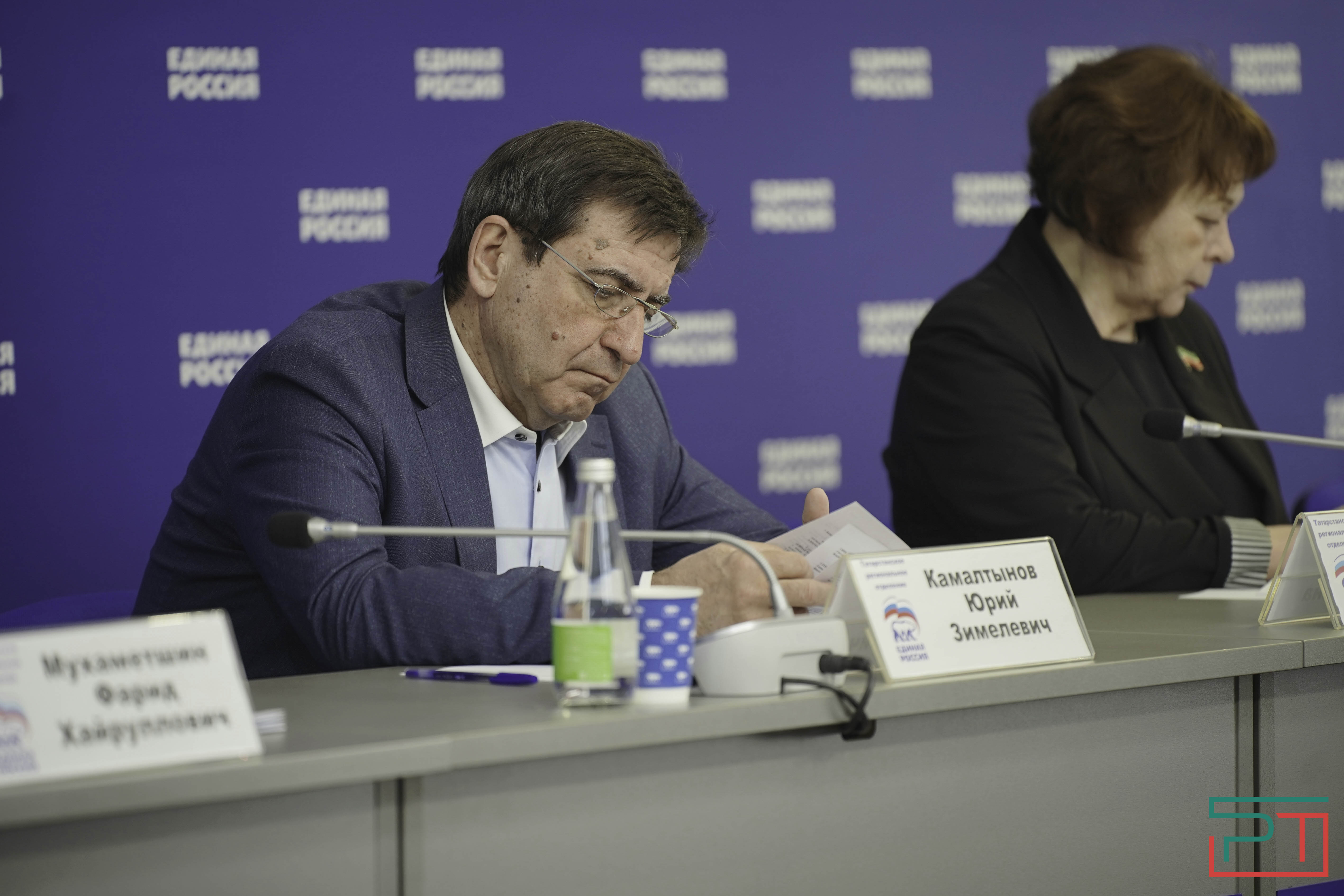 Мухаметшин принял участие в заседании совета "Единой России"