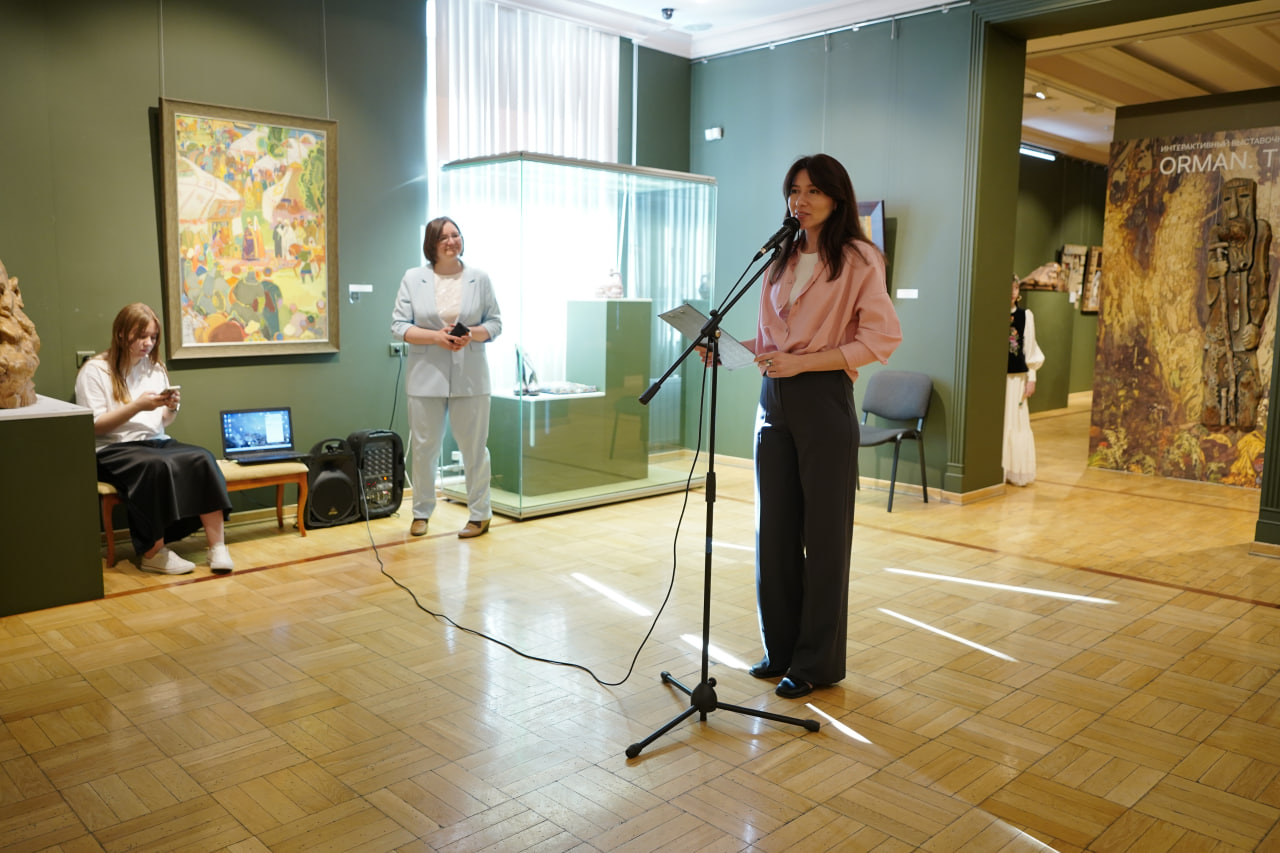 Открытие интерактивной выставки ORMAN. TÜRK