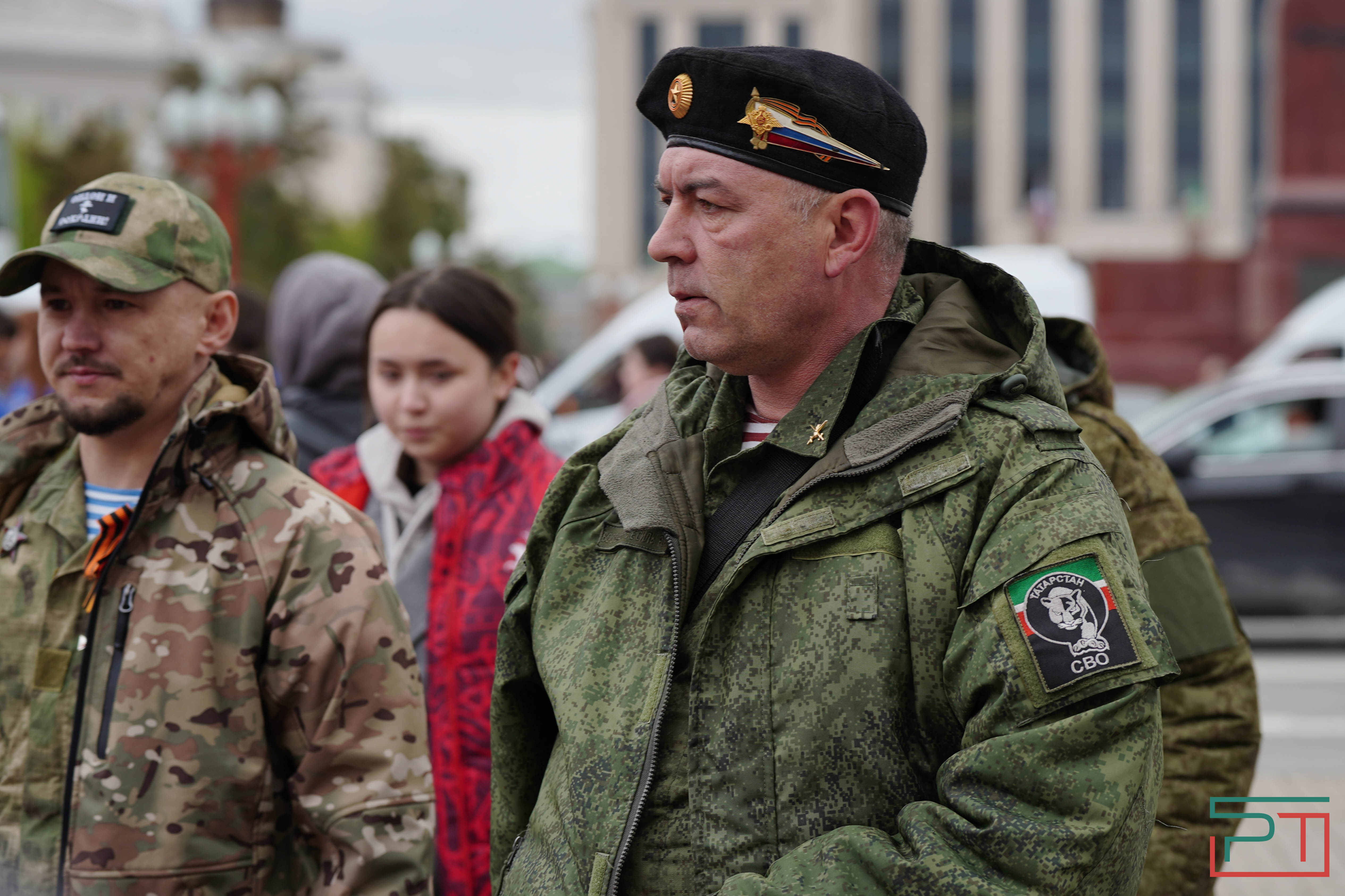 Молодежь Татарстана встретила ветеранов ВОВ