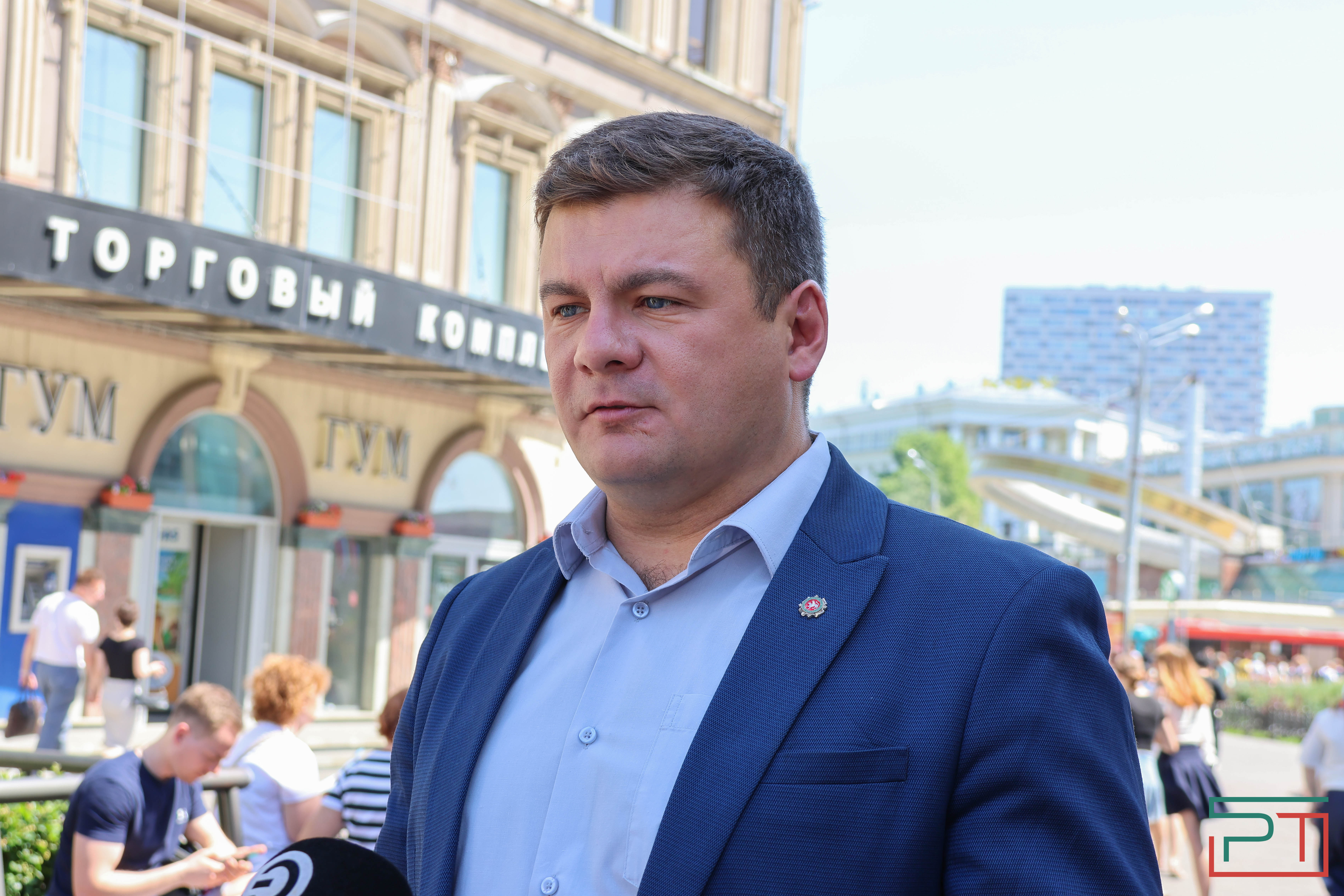 Акция "Горжусь флагом" прошла в Казани