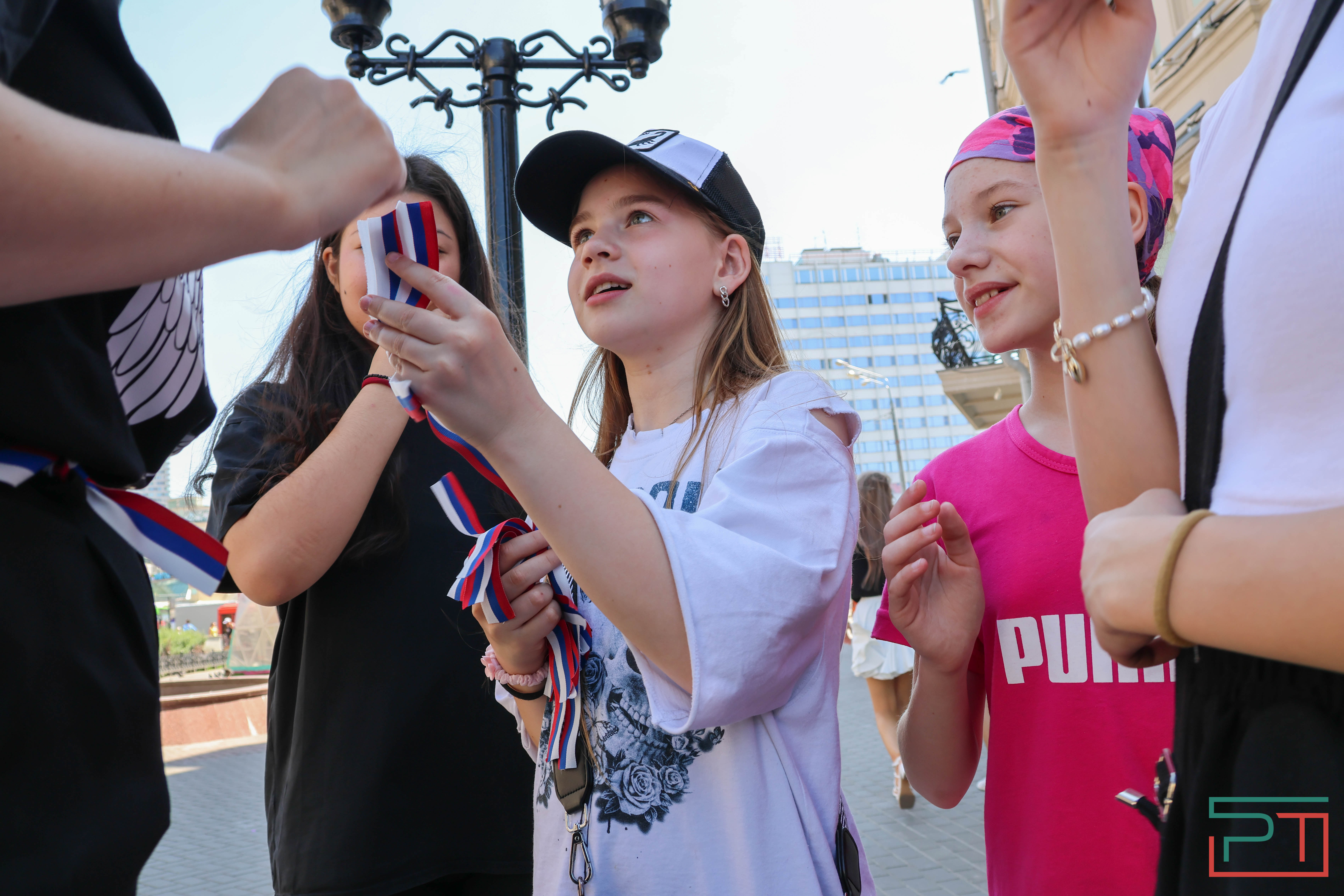 Акция "Горжусь флагом" прошла в Казани