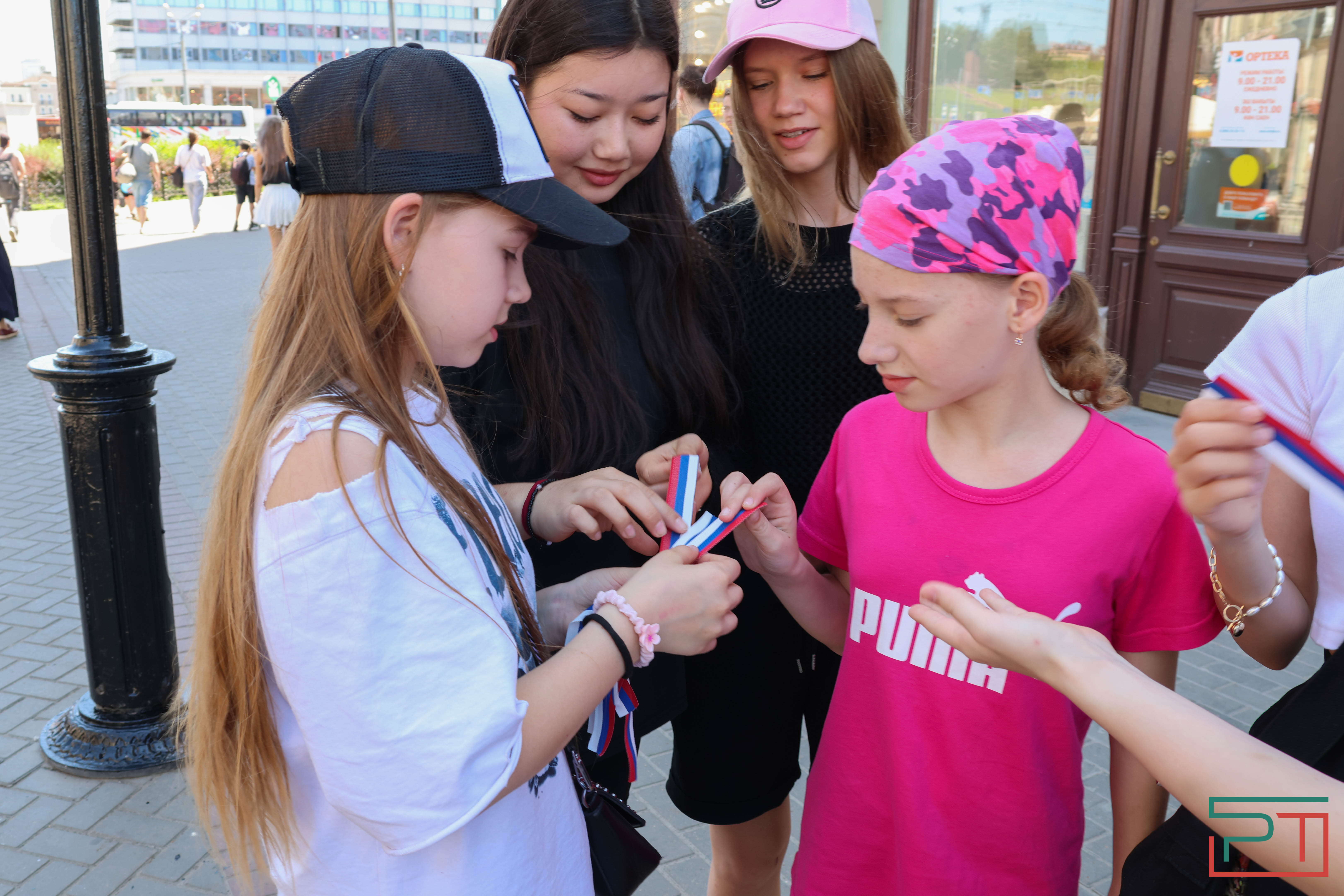 Акция "Горжусь флагом" прошла в Казани