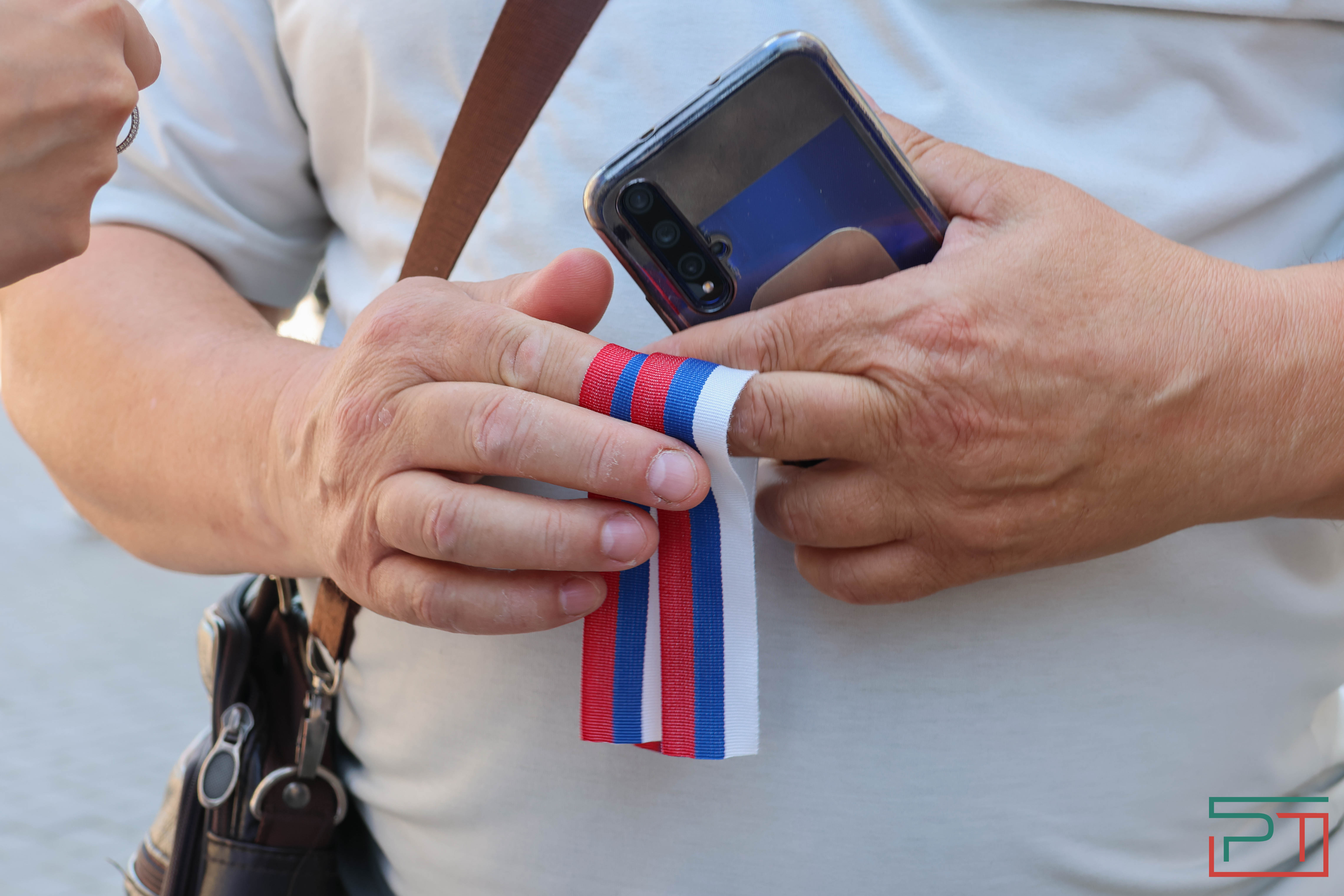 Акция "Горжусь флагом" прошла в Казани