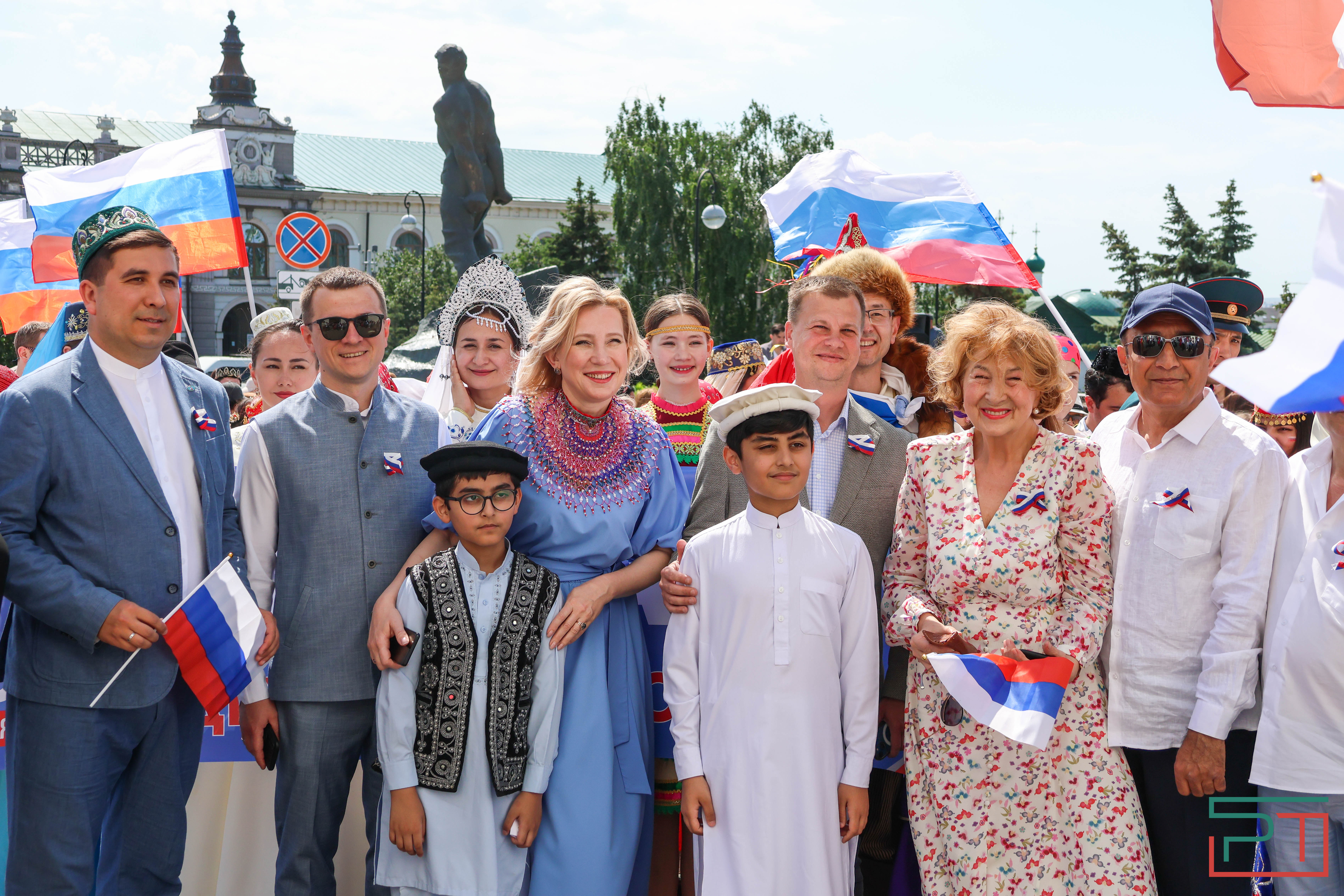 Парад дружбы народов прошел в Казани