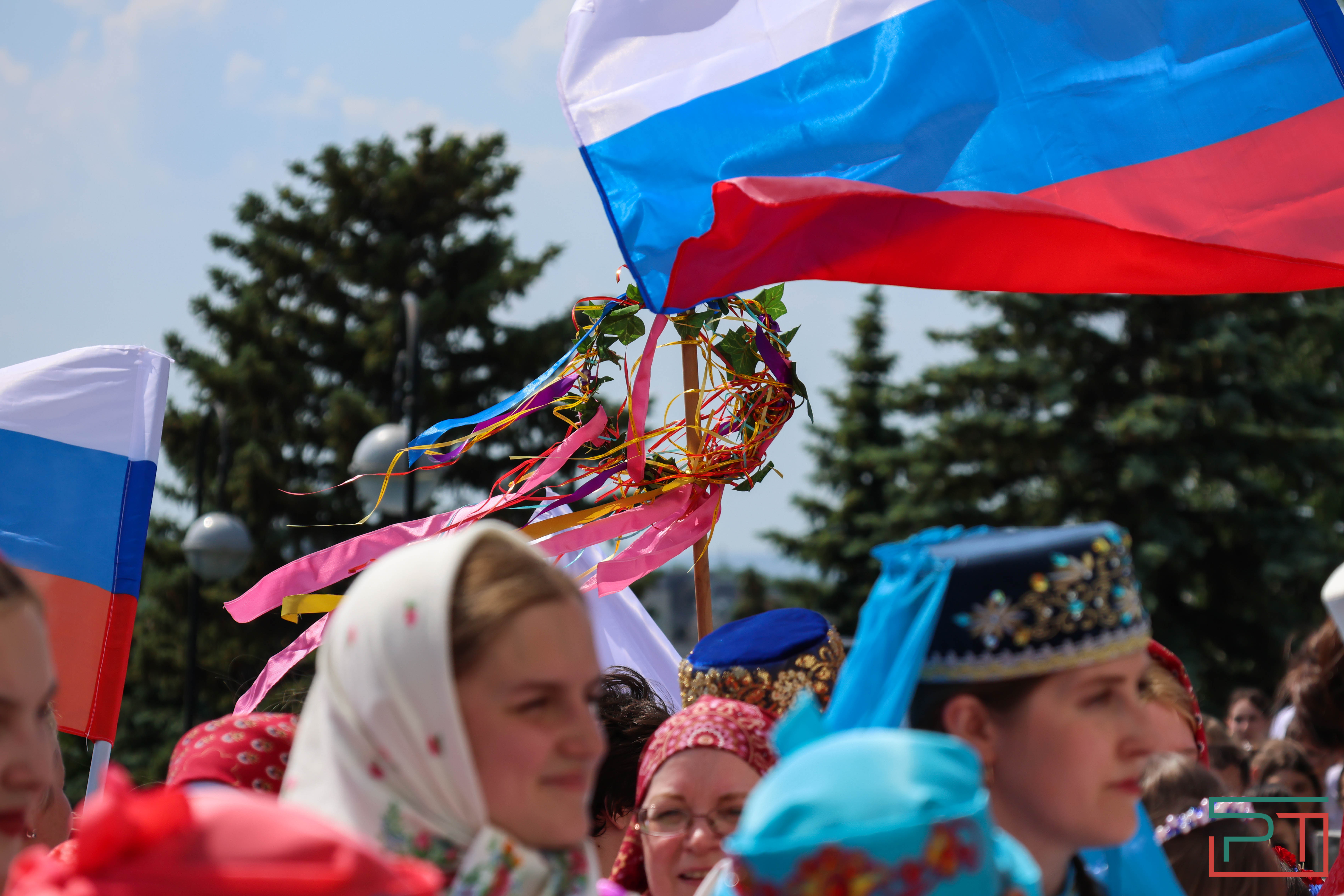 Парад дружбы народов прошел в Казани