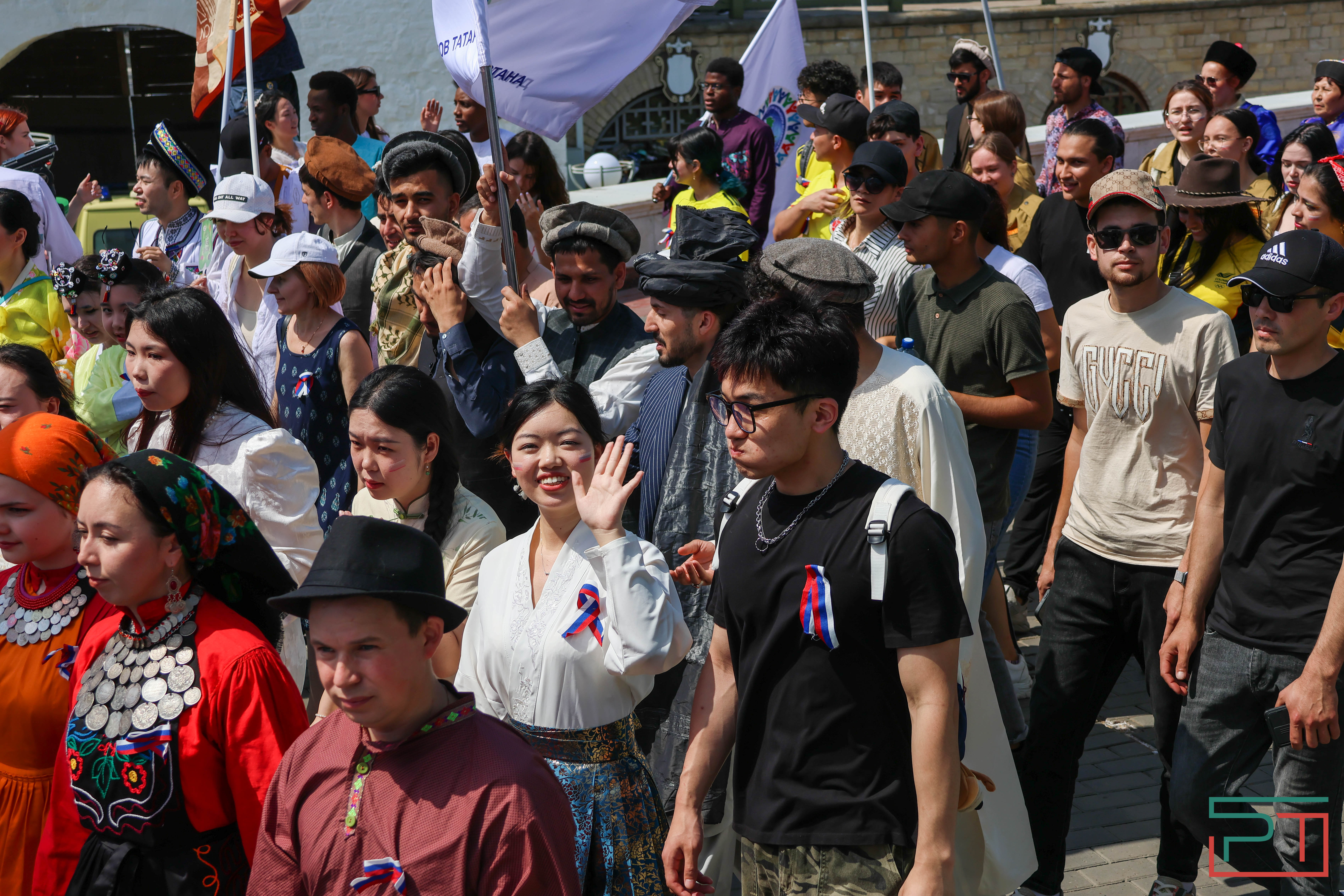 Парад дружбы народов прошел в Казани