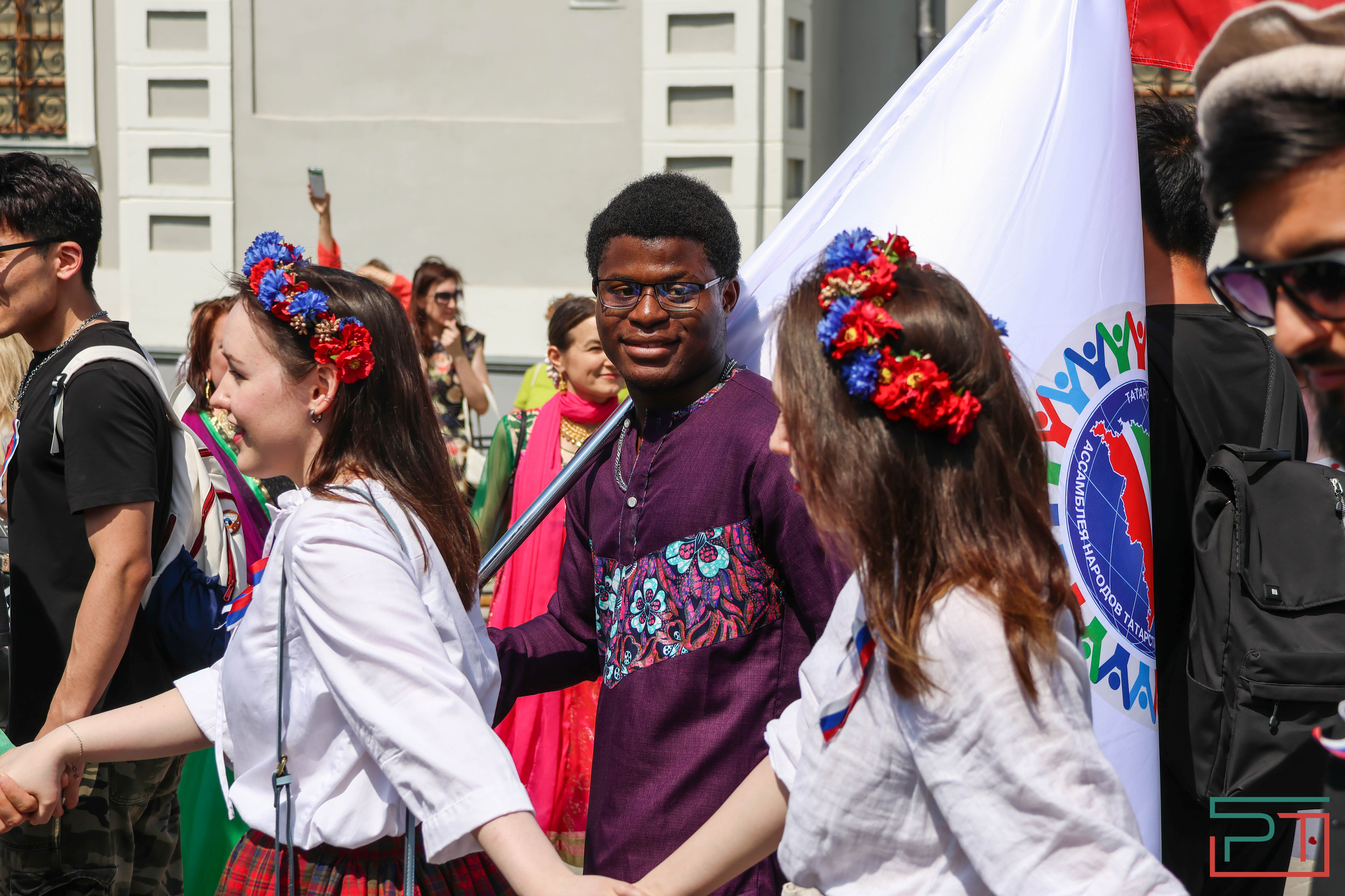 Парад дружбы народов прошел в Казани