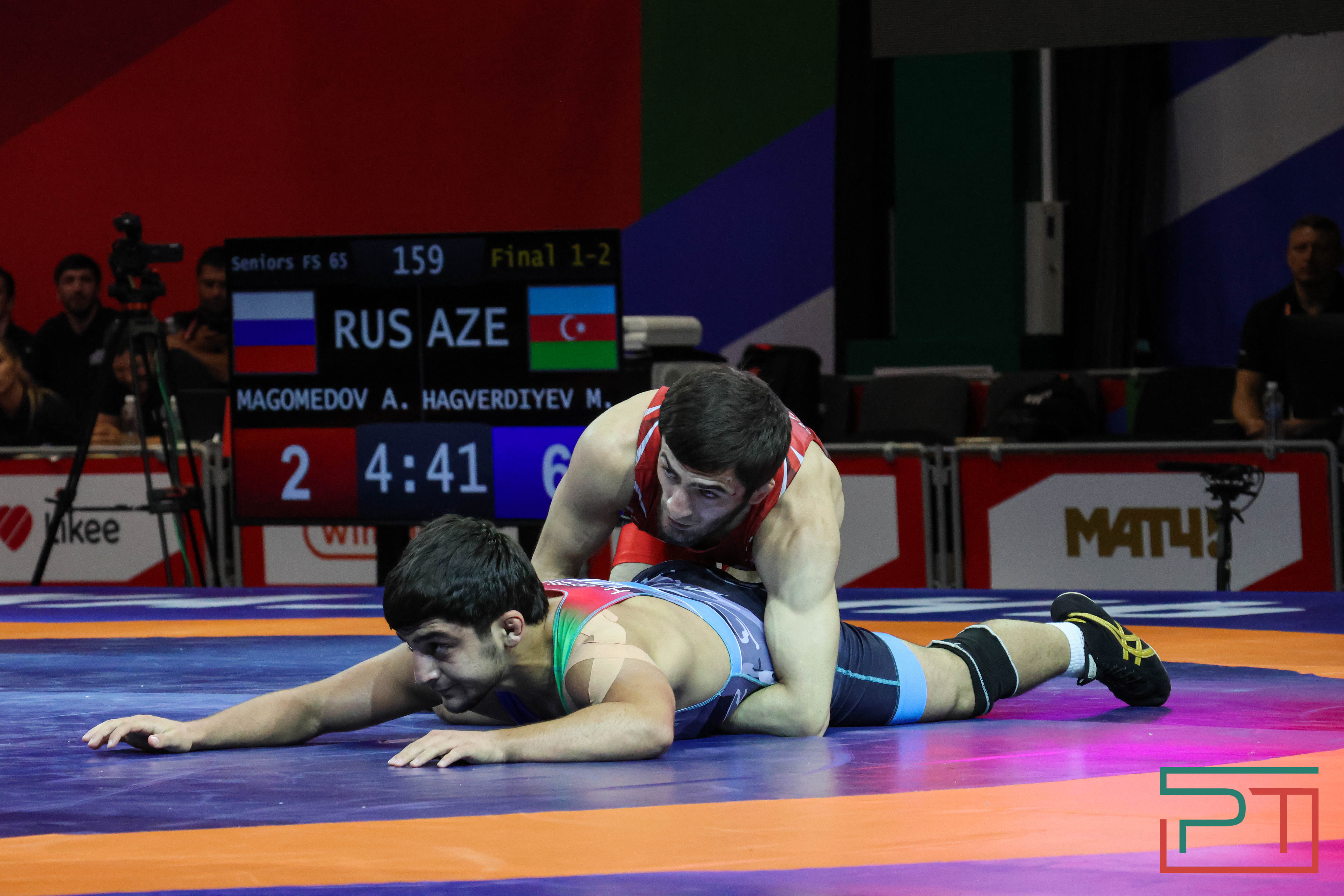 Борцы вольного стиля принесли России девять золотых медалей на Играх БРИКС