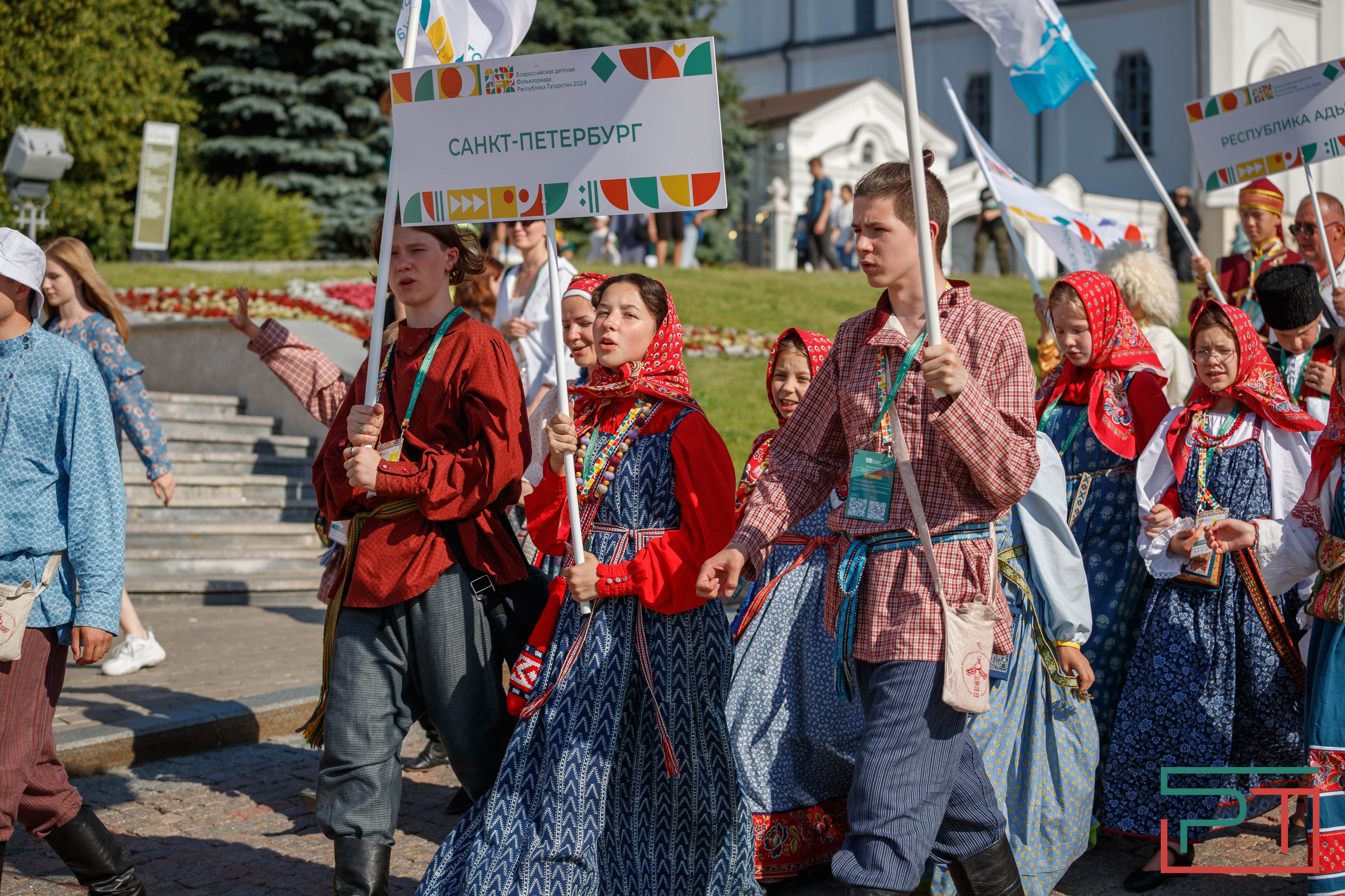 Всероссийская детская Фольклориада стартовала в Казани