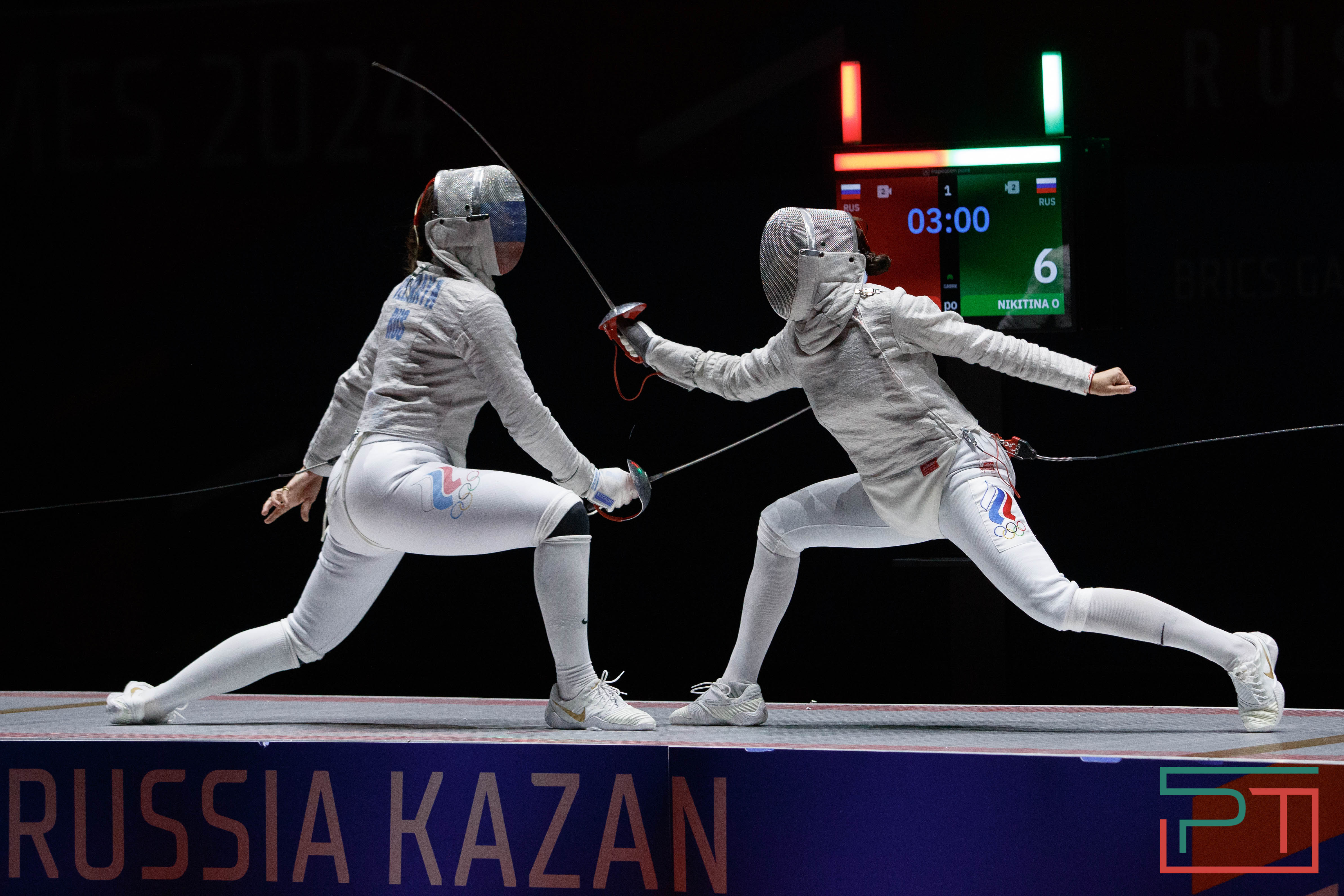 Россия завоевала три золота по фехтованию на Играх БРИКС