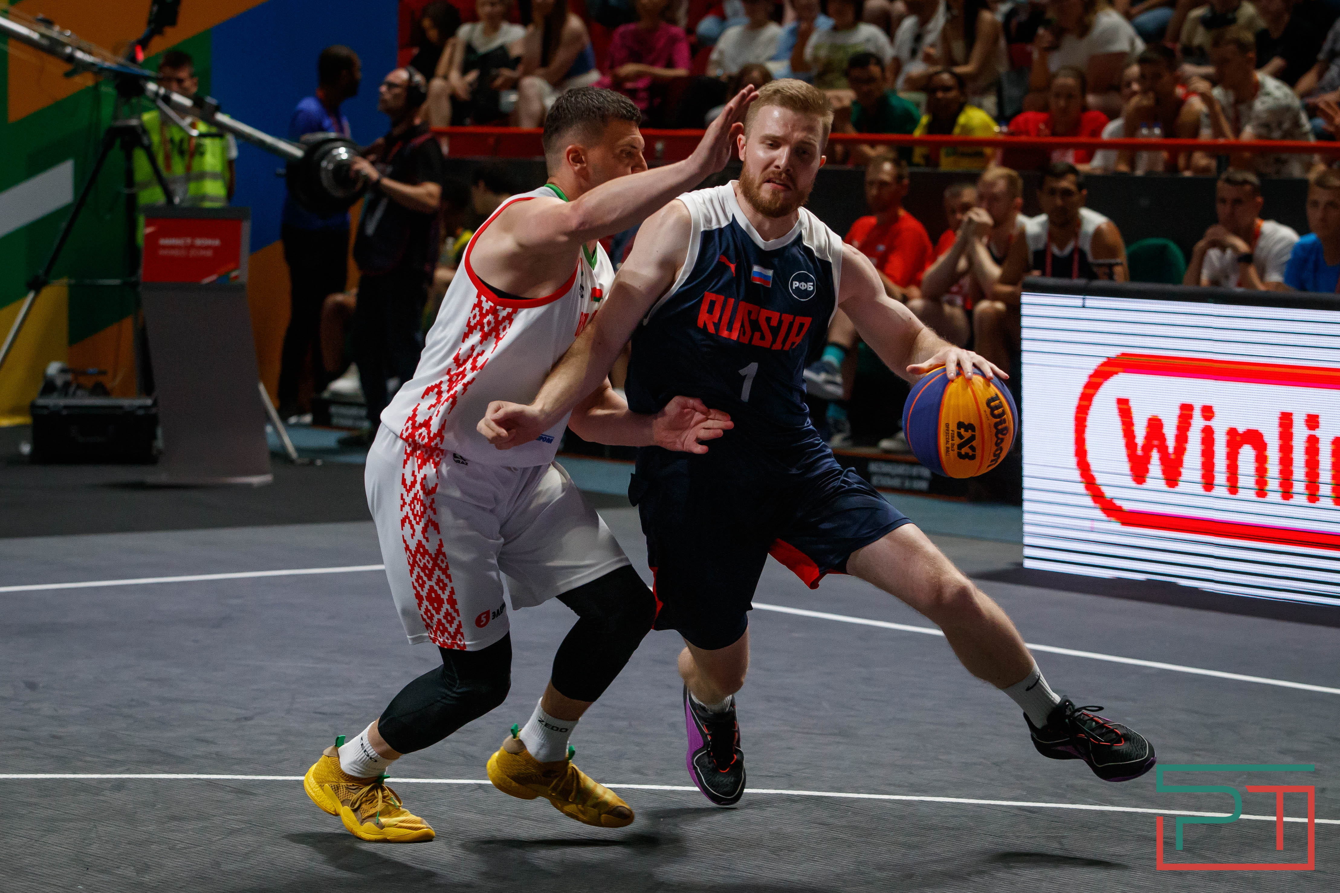 Баскетбольное двоеборье Финал Россия-Беларусь на играх БРИКС