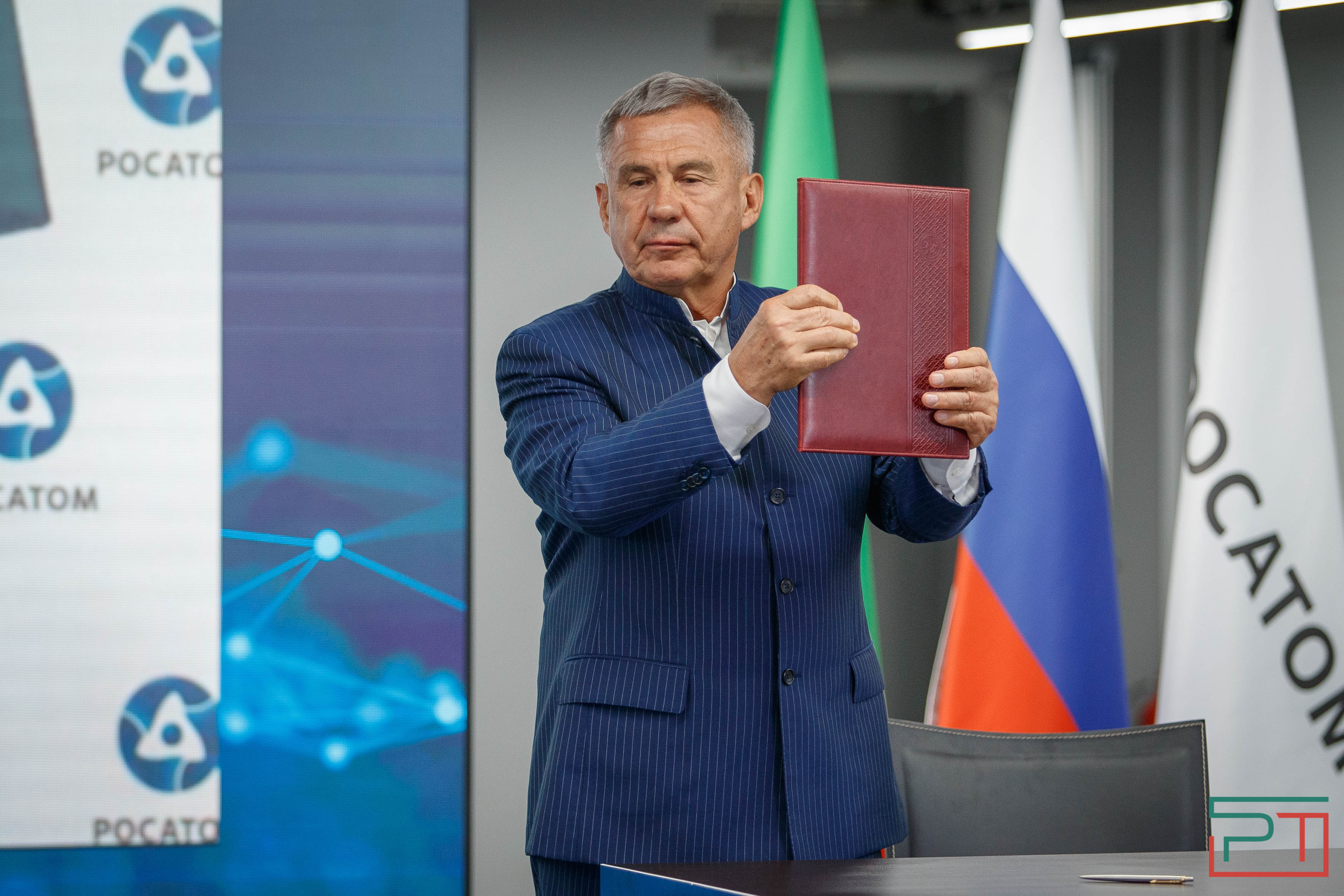 Минниханов и Лихачев открыли в Иннополисе дата-центр "Росатома"