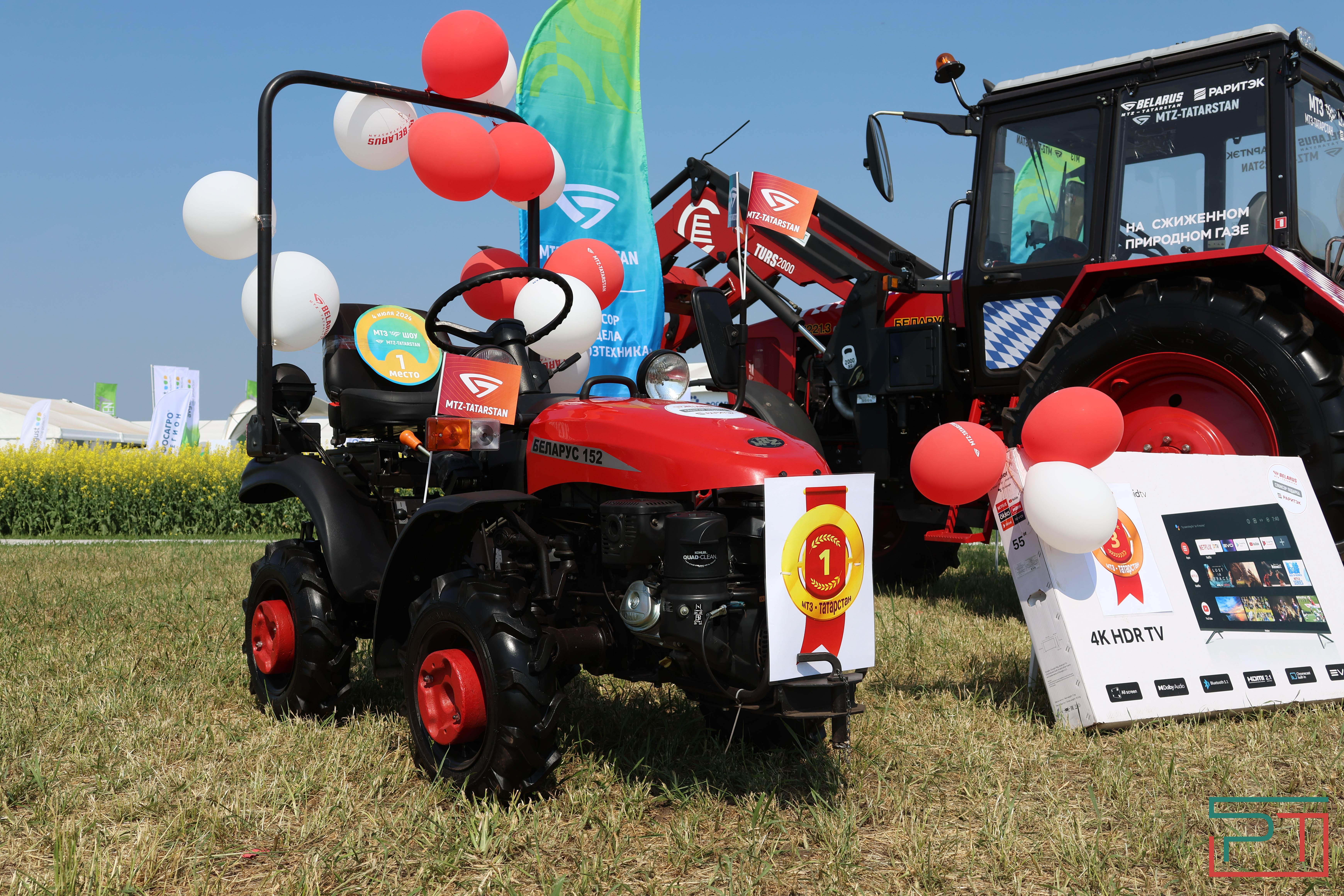 Агропромышленная выставка "АГРОВОЛГА-2024" проходит в Казани