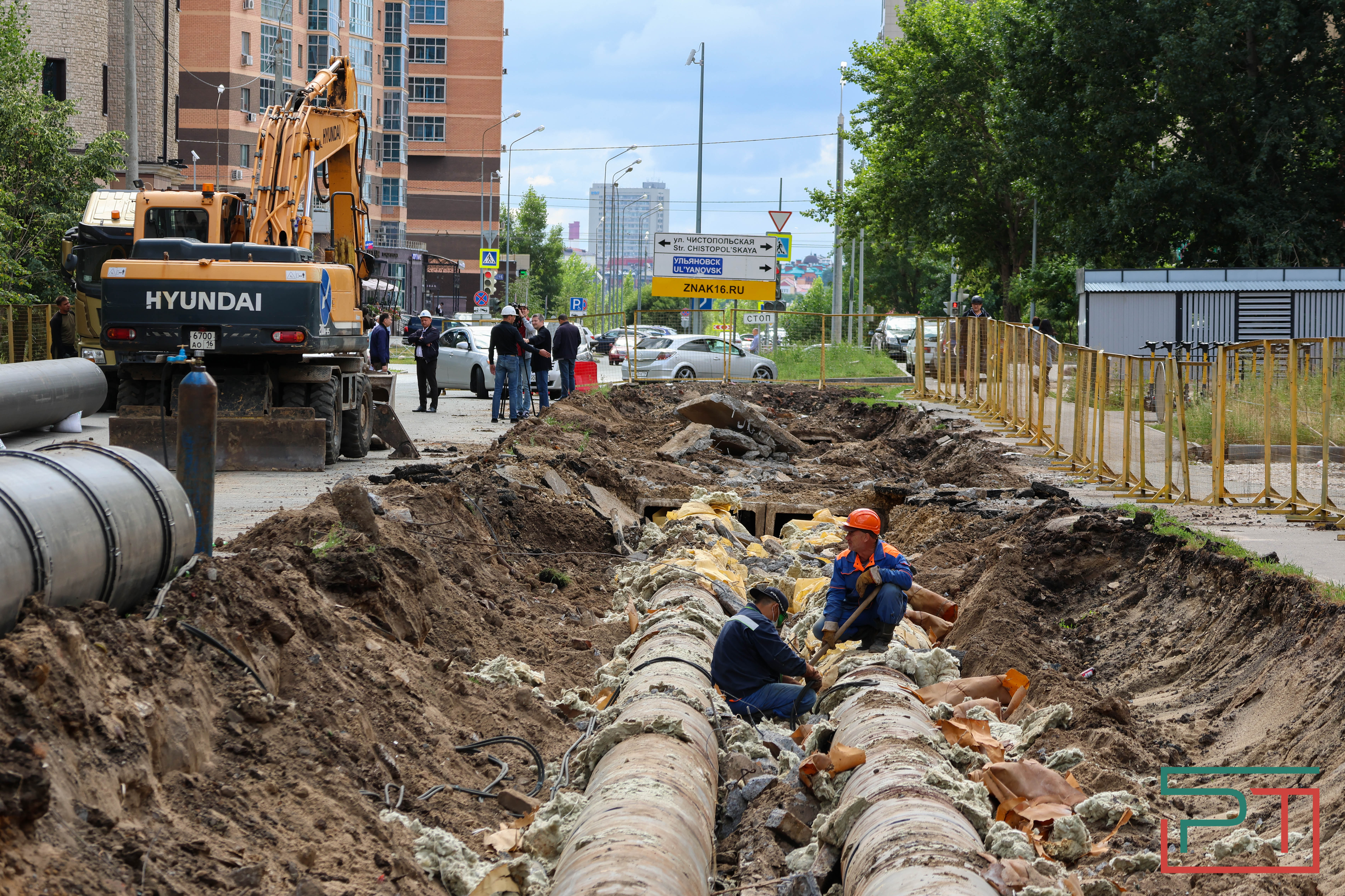 Ремонт труб в Казани