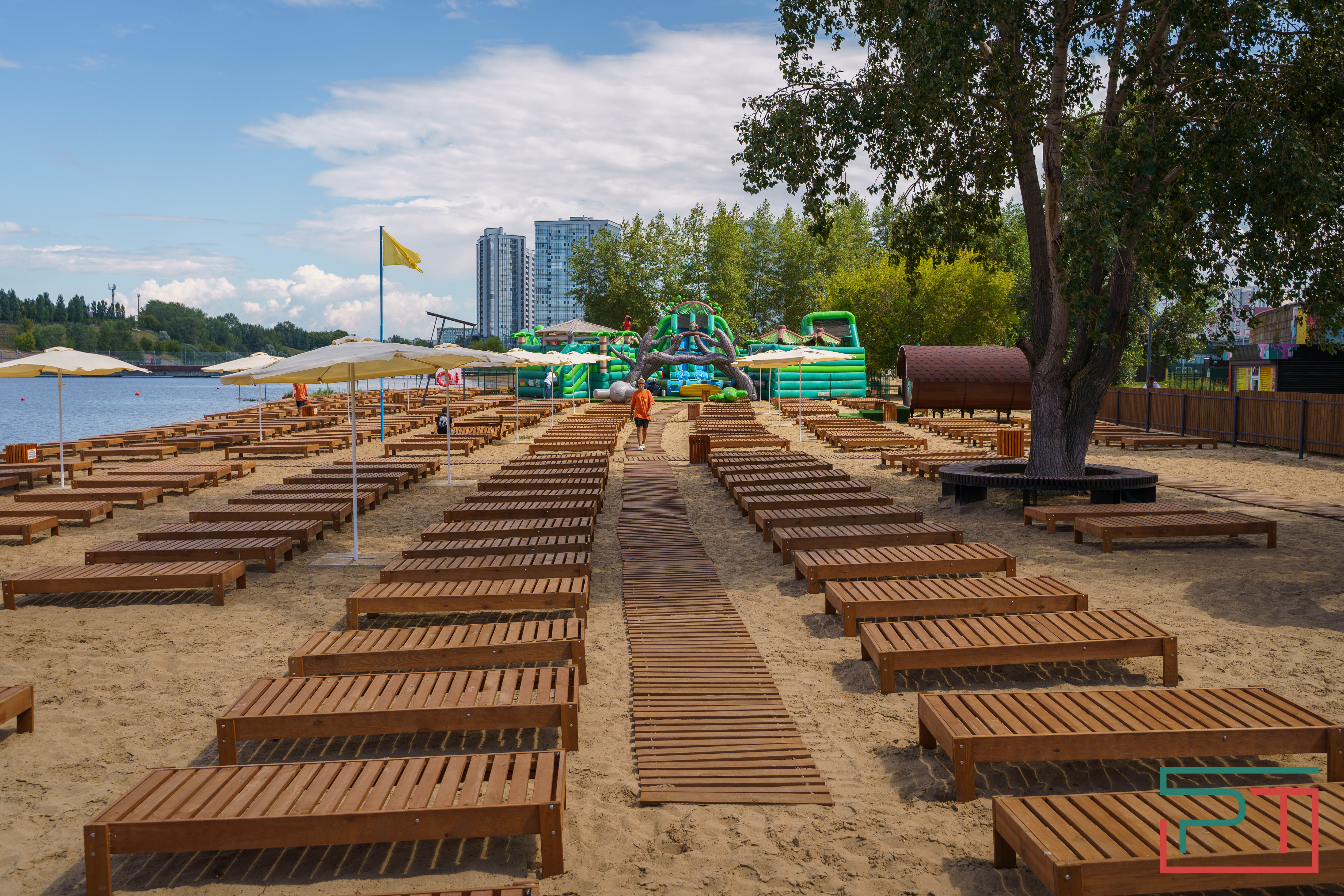 В Челнах презентовали новые пляжи