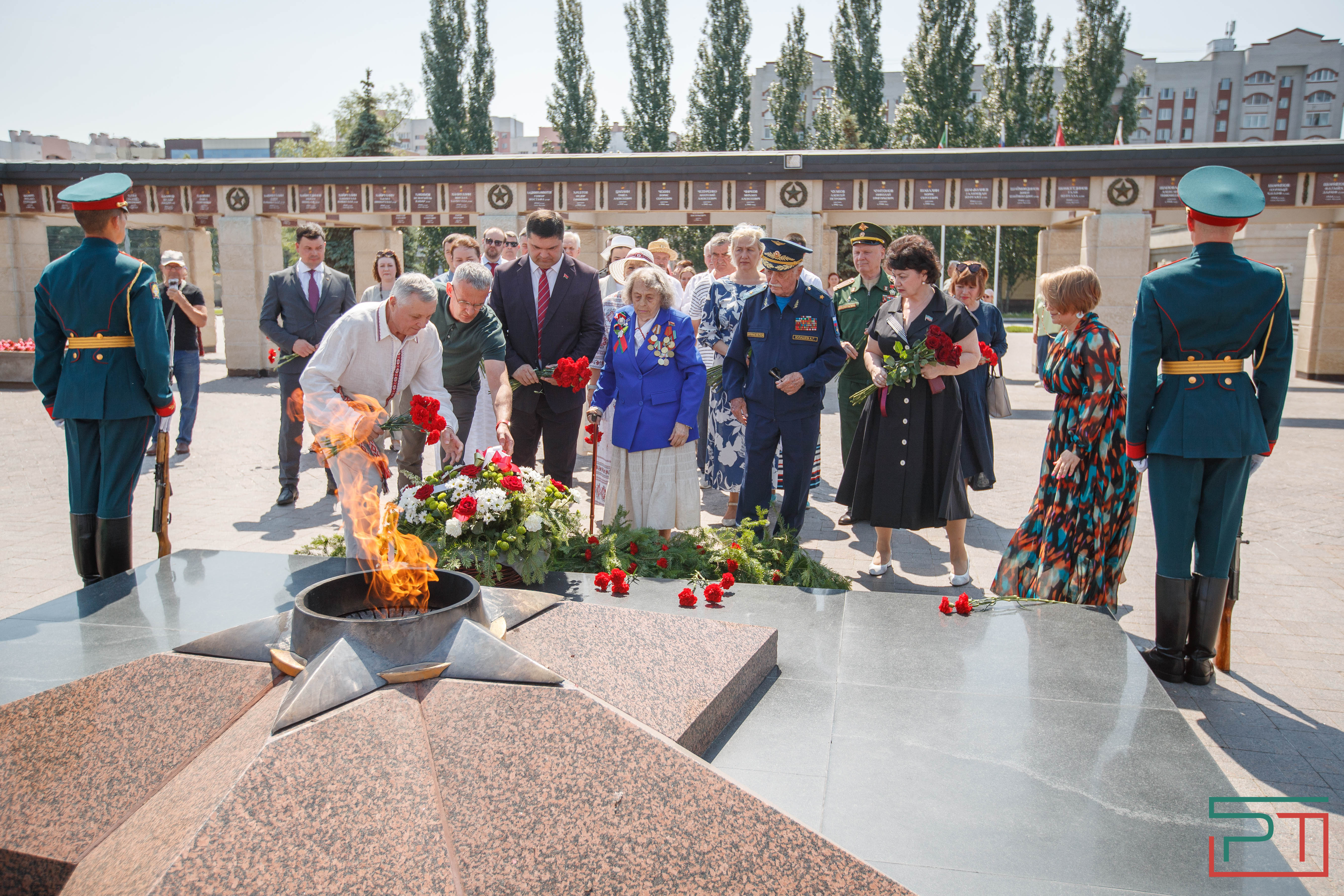 В Казани возложили цветы в честь Дня Независимости Республики Беларусь