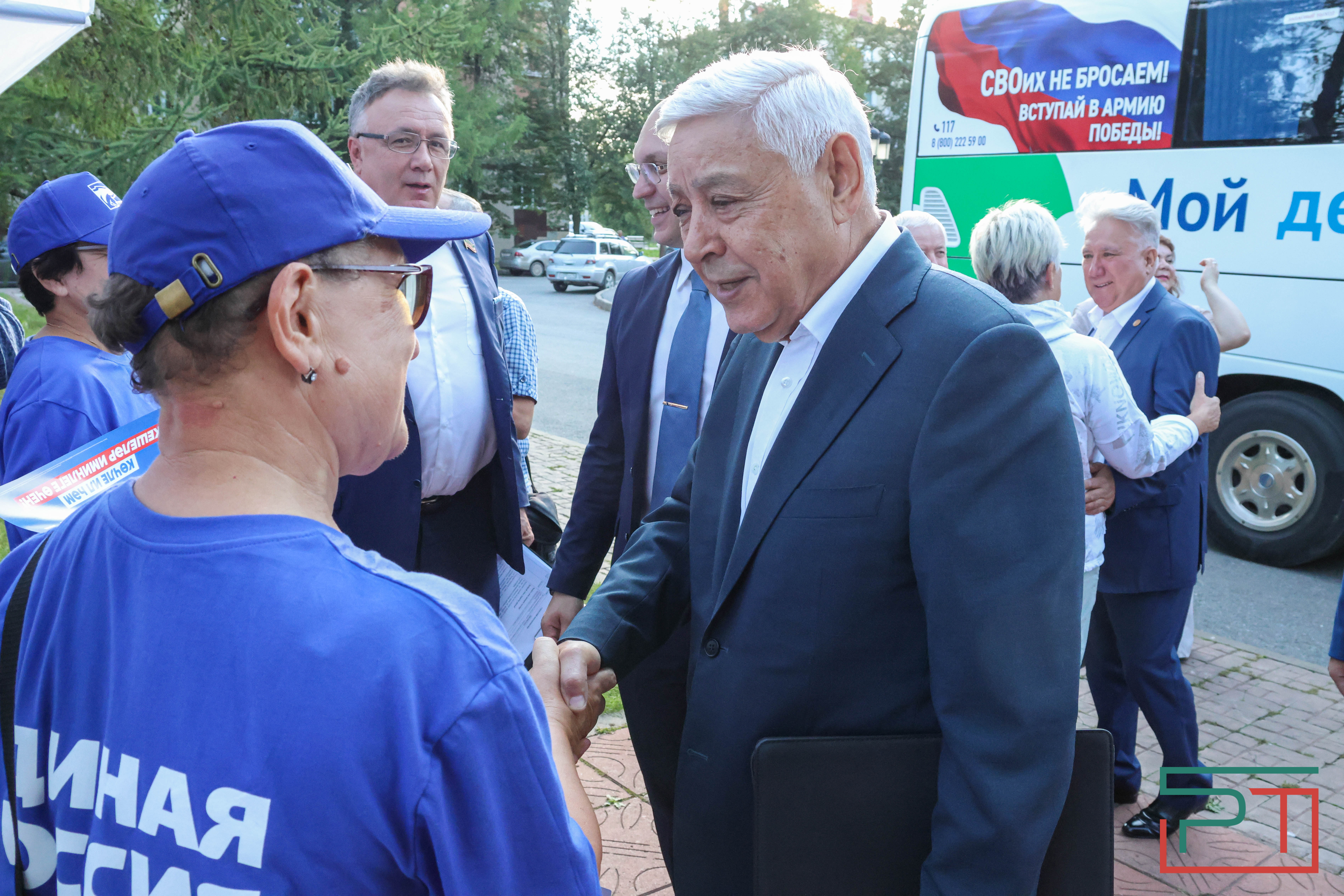 Автобусный тур «”Единая Россия” объединяет» в Лениногорске