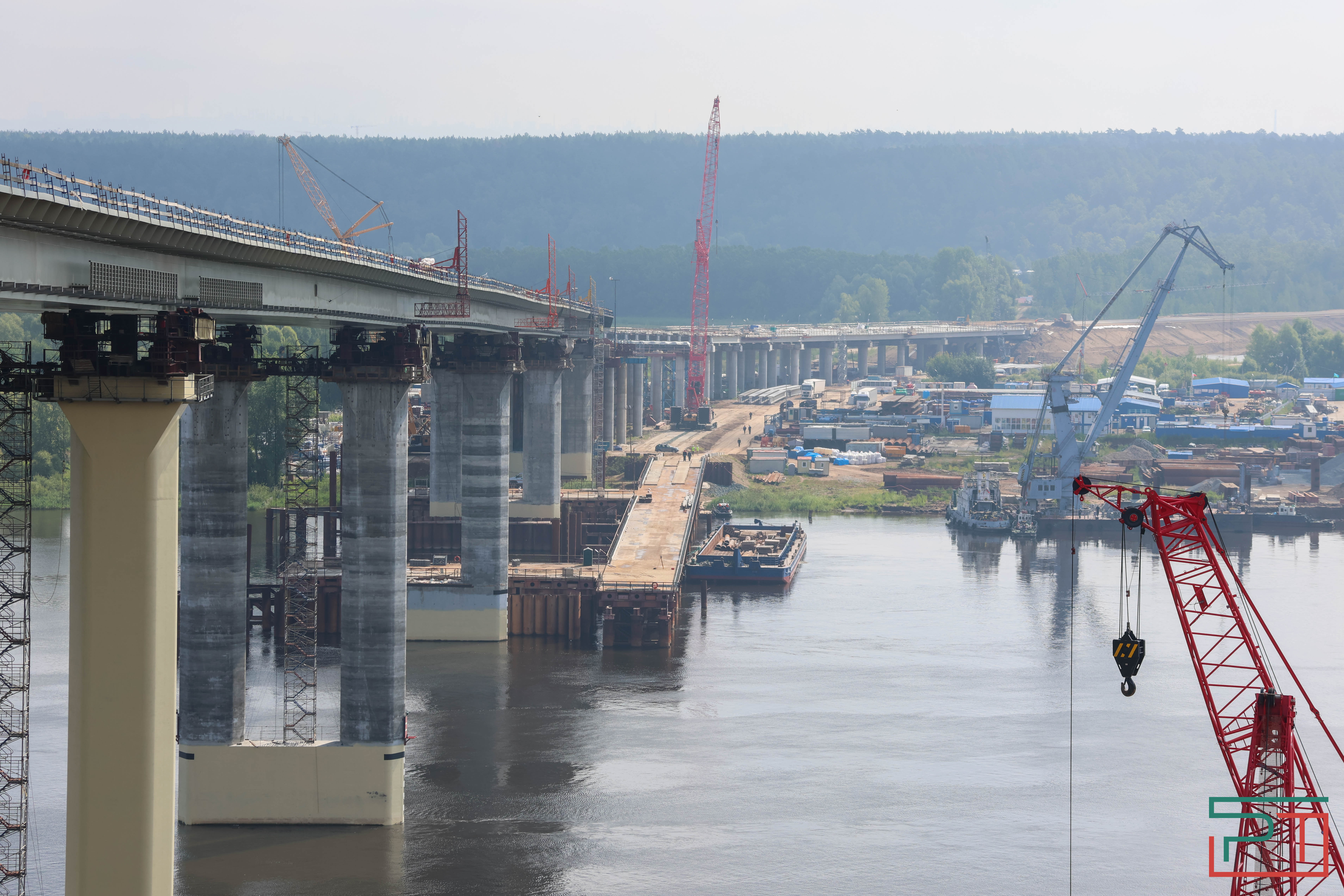 Минниханов: Мост через Каму будет сдан в этом году