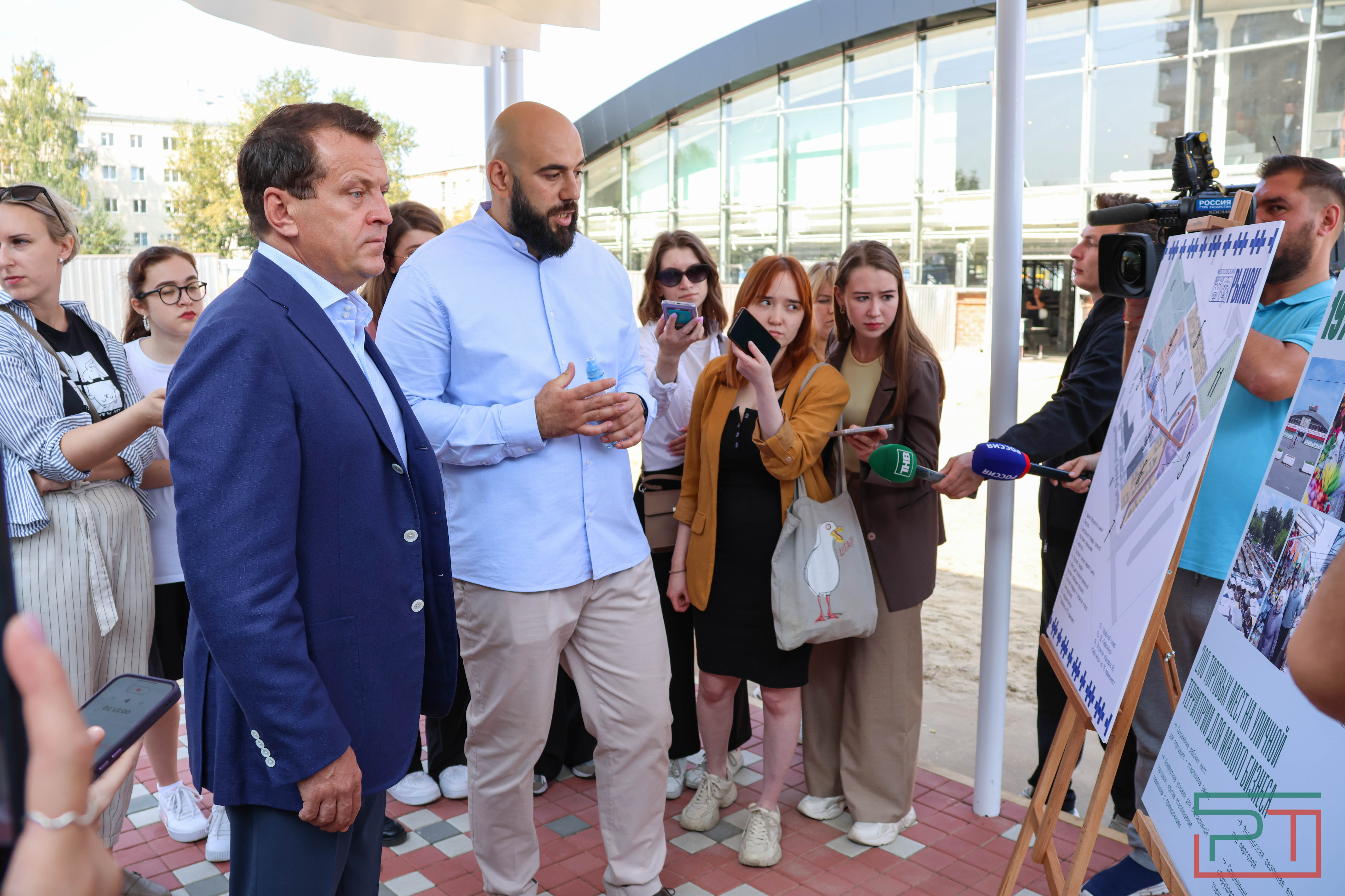 Парк, огород и амфитеатр: каким будет обновленный Московский рынок в Казани