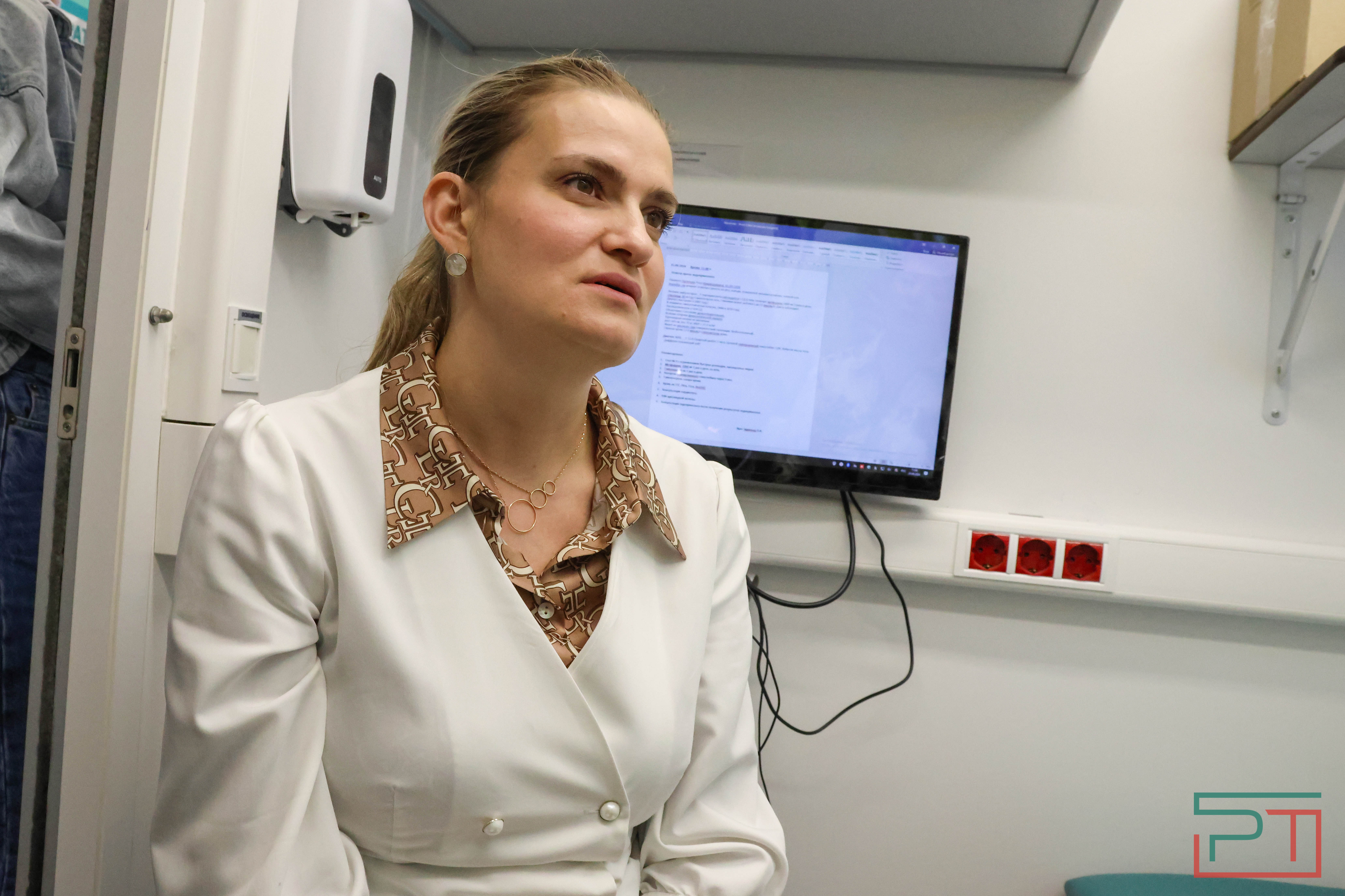 Мобильная поликлиника приехала в Тимофеевку