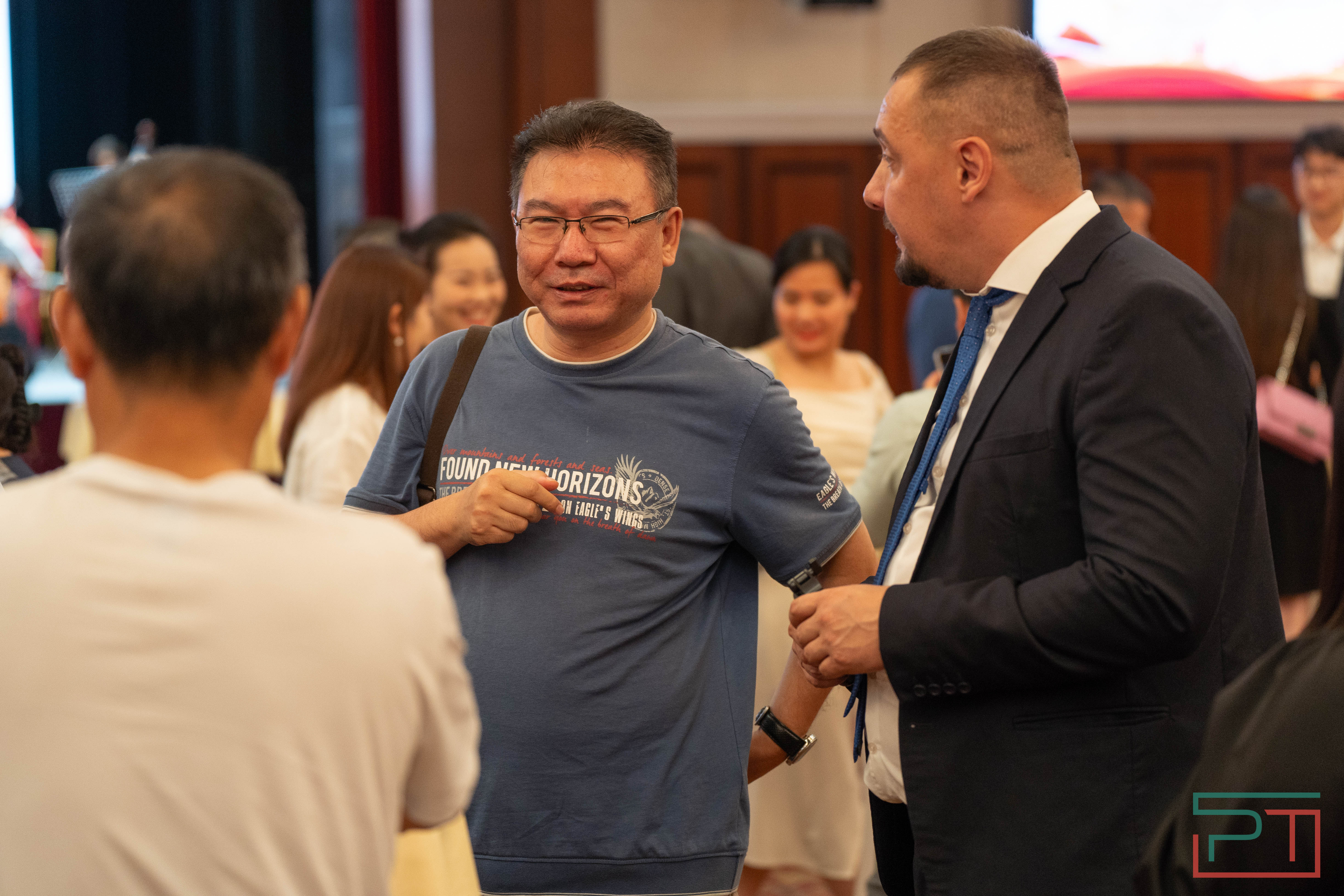 Прием, посвященный 75-летию дипотношений между Россией и КНР