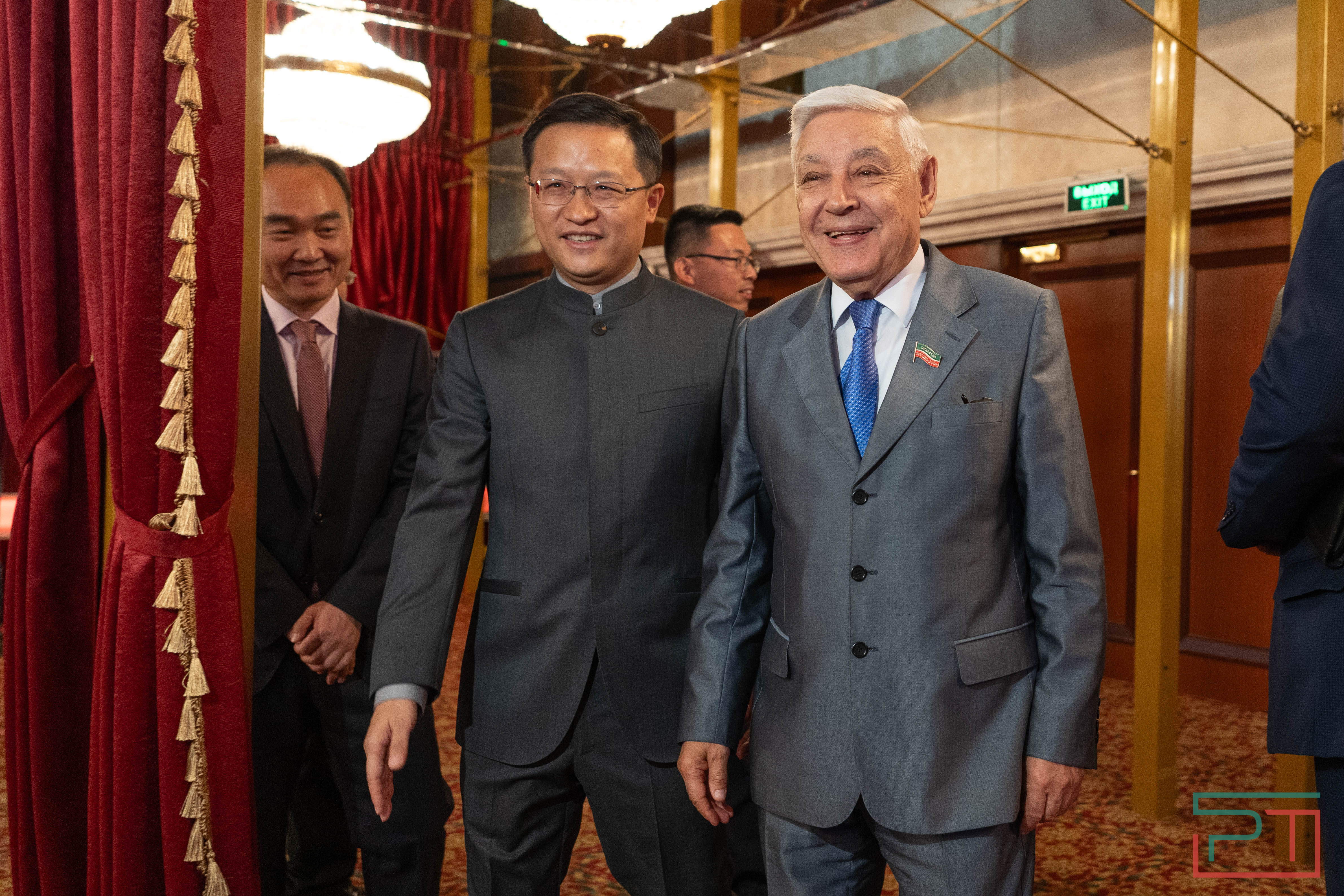 Прием, посвященный 75-летию дипотношений между Россией и КНР