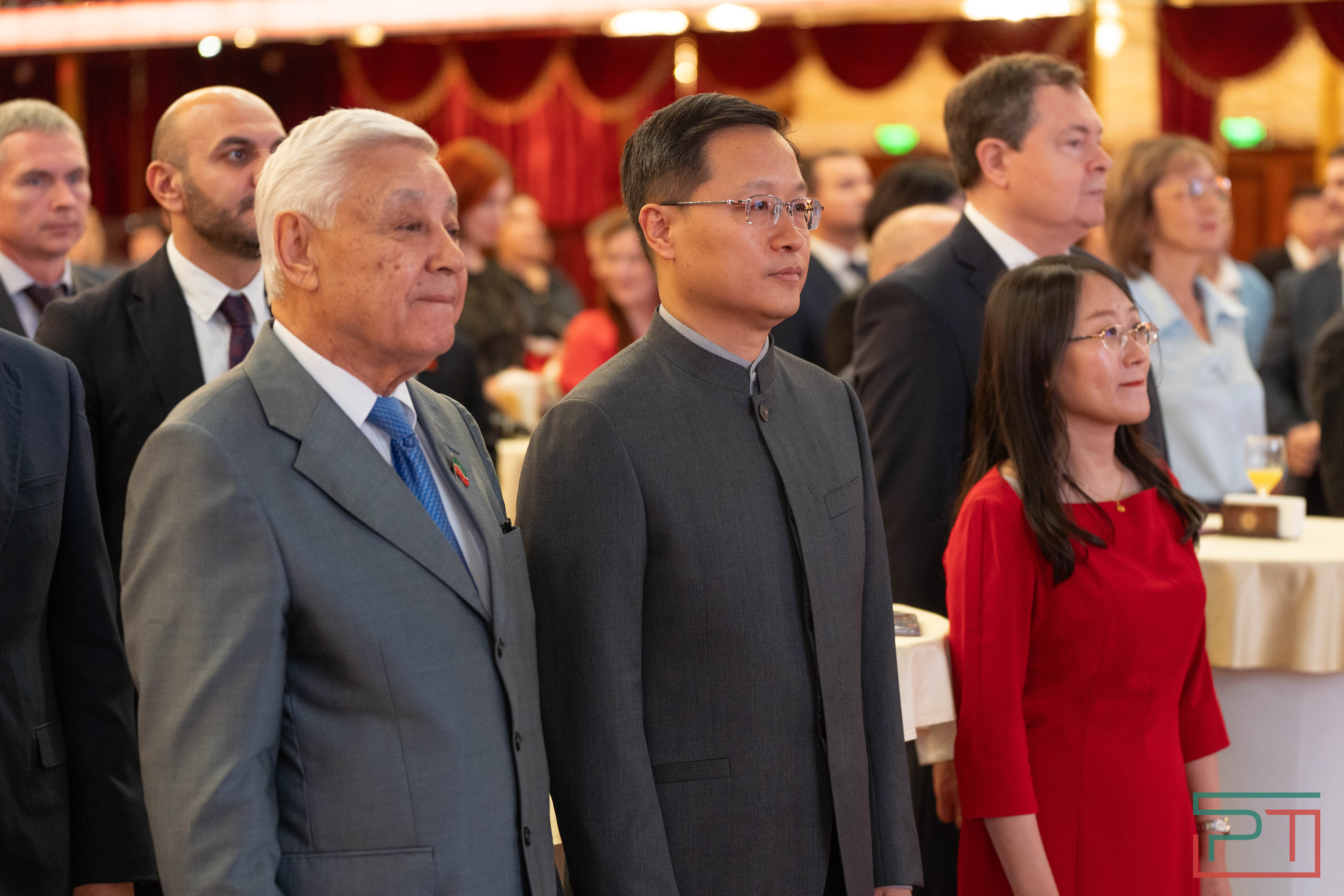 Прием, посвященный 75-летию дипотношений между Россией и КНР