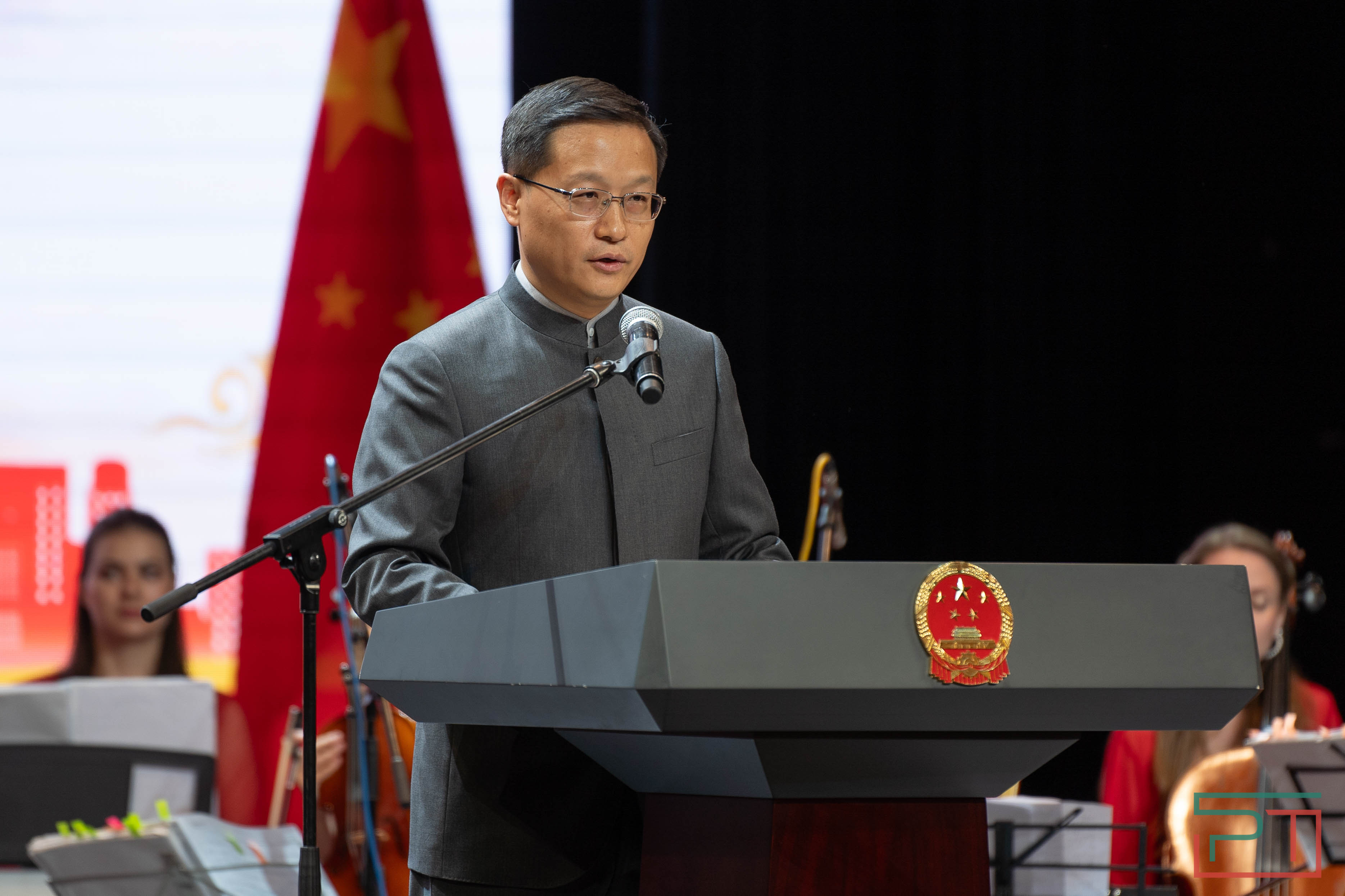 Прием, посвященный 75-летию дипотношений между Россией и КНР