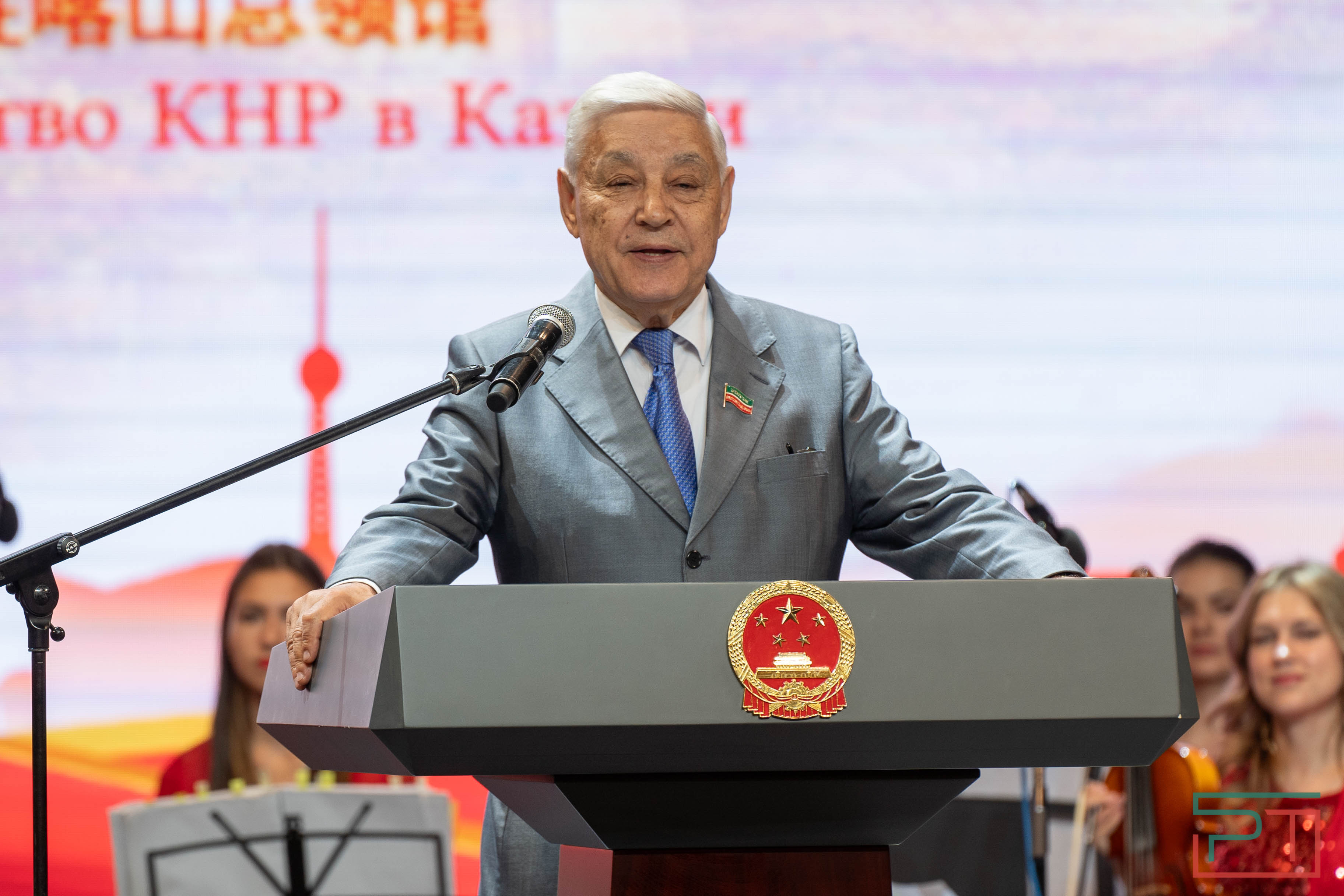 Прием, посвященный 75-летию дипотношений между Россией и КНР