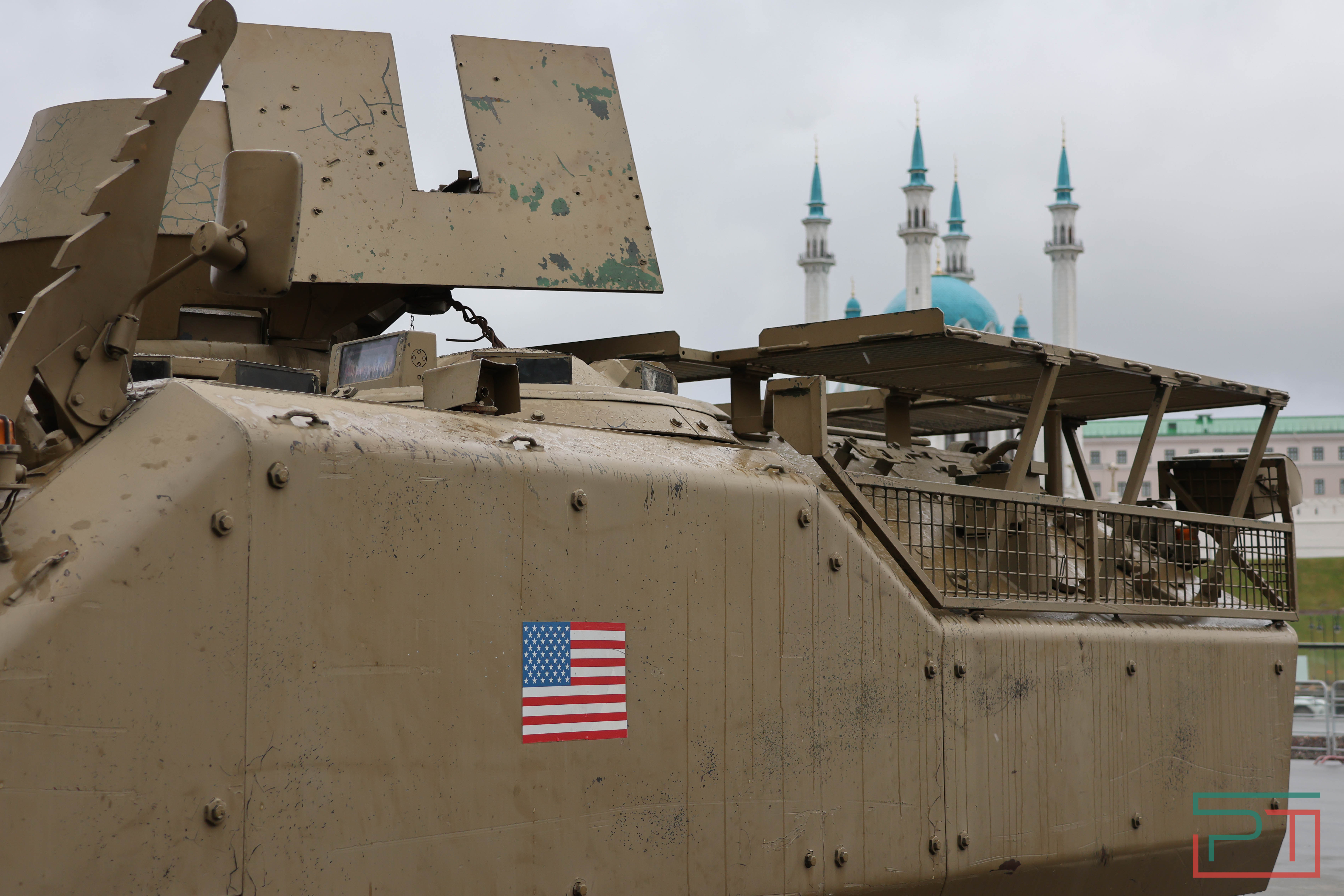 Выставка трофейной техники НАТО