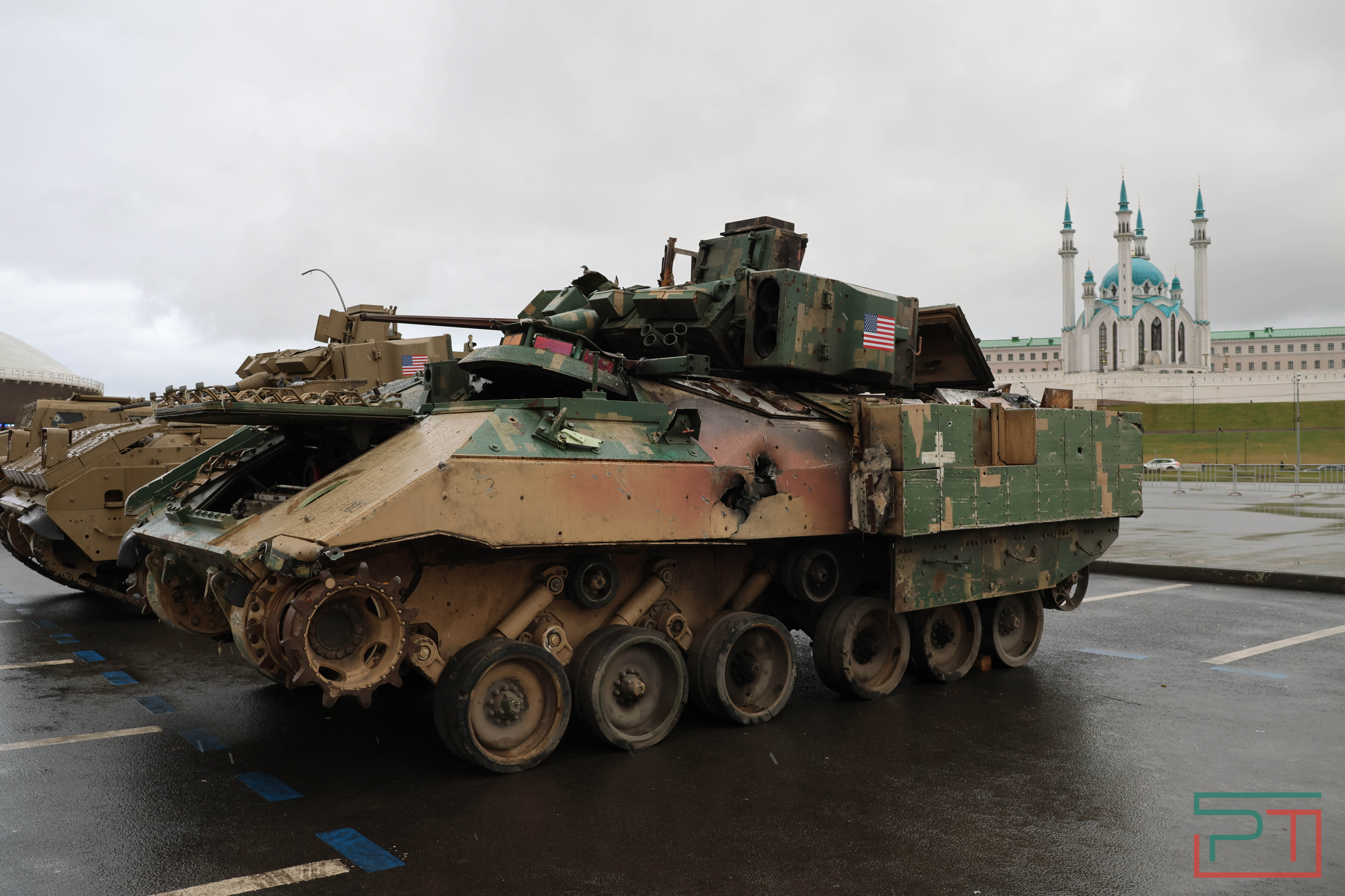 Выставка трофейной техники НАТО