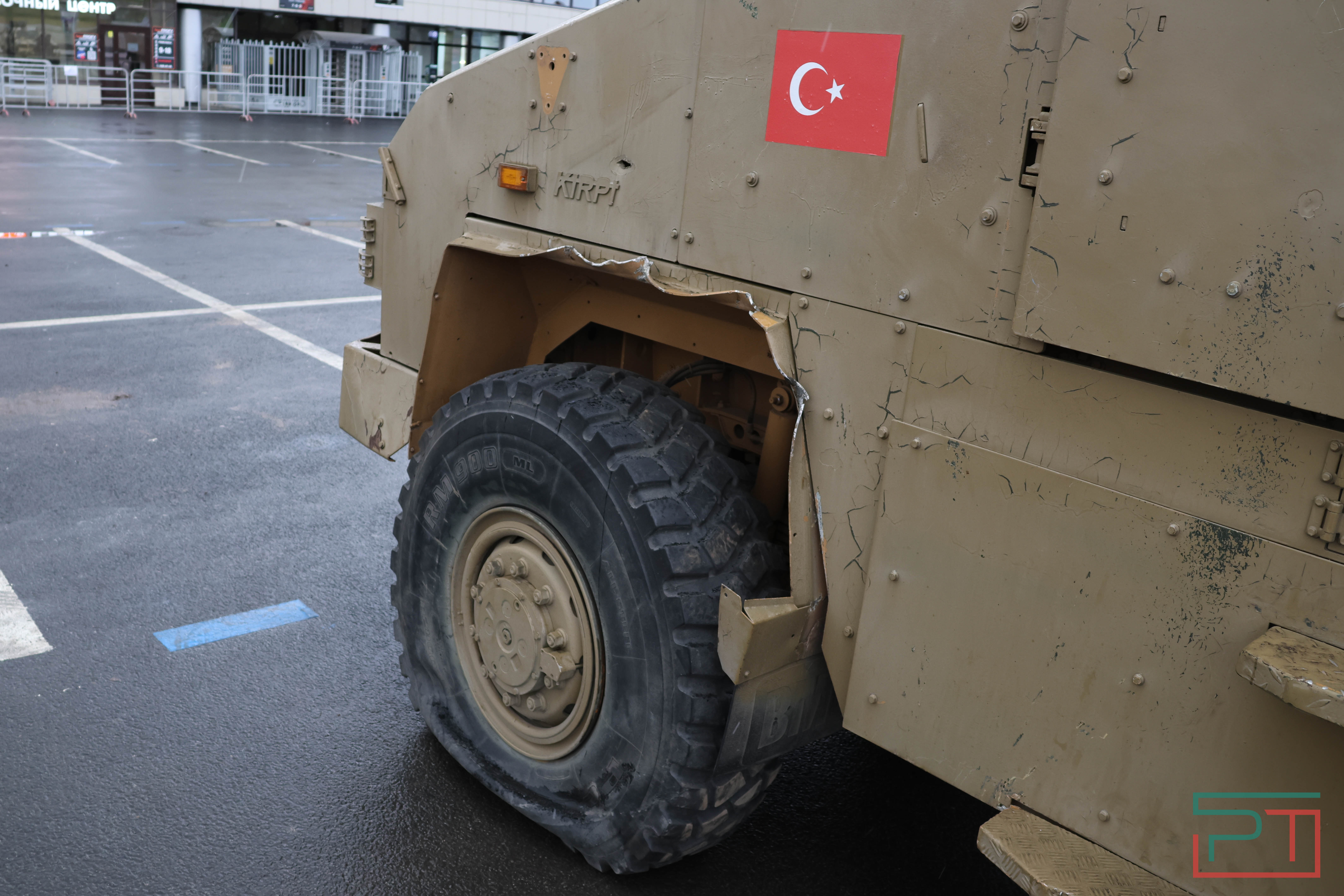 Выставка трофейной техники НАТО