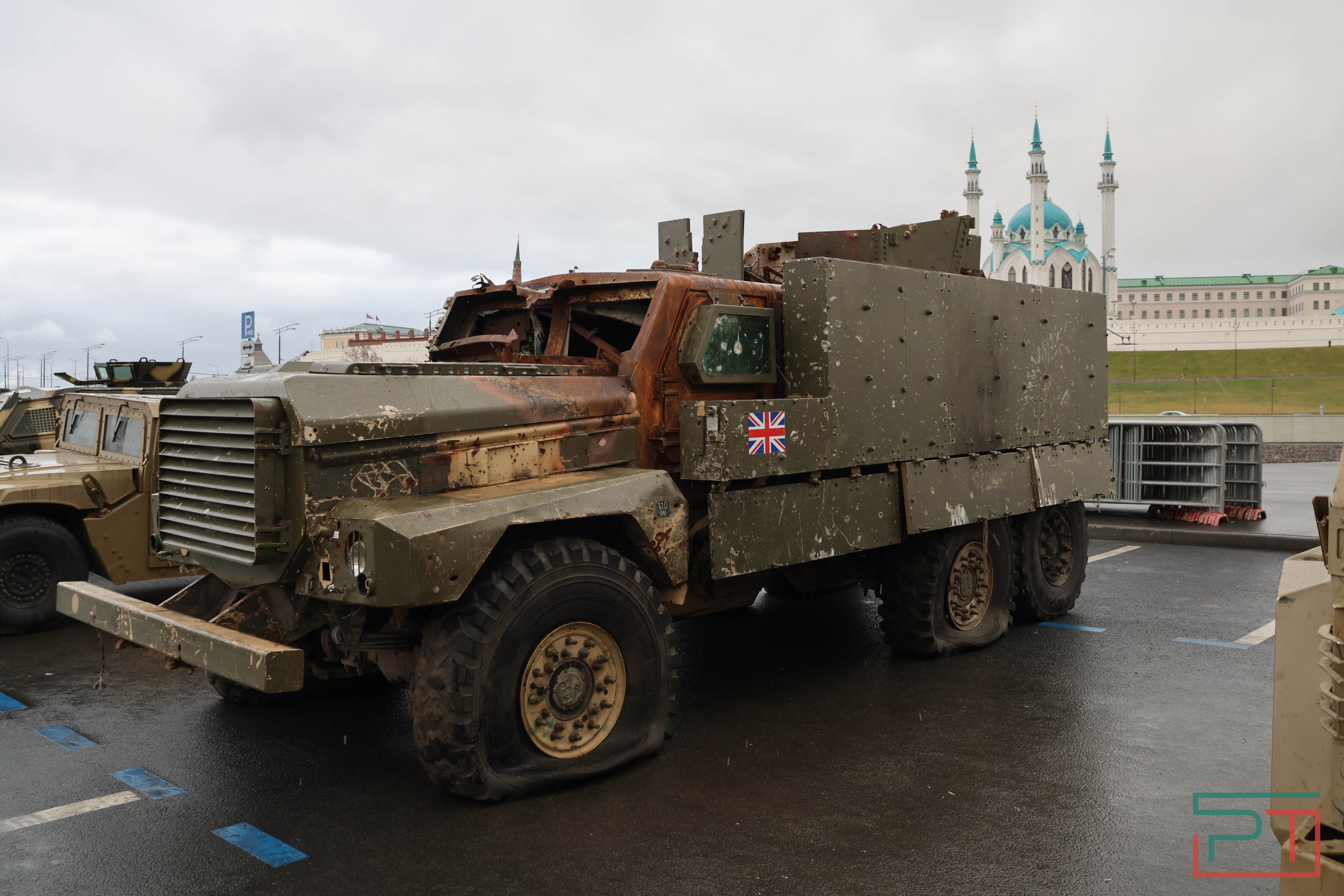 Выставка трофейной техники НАТО