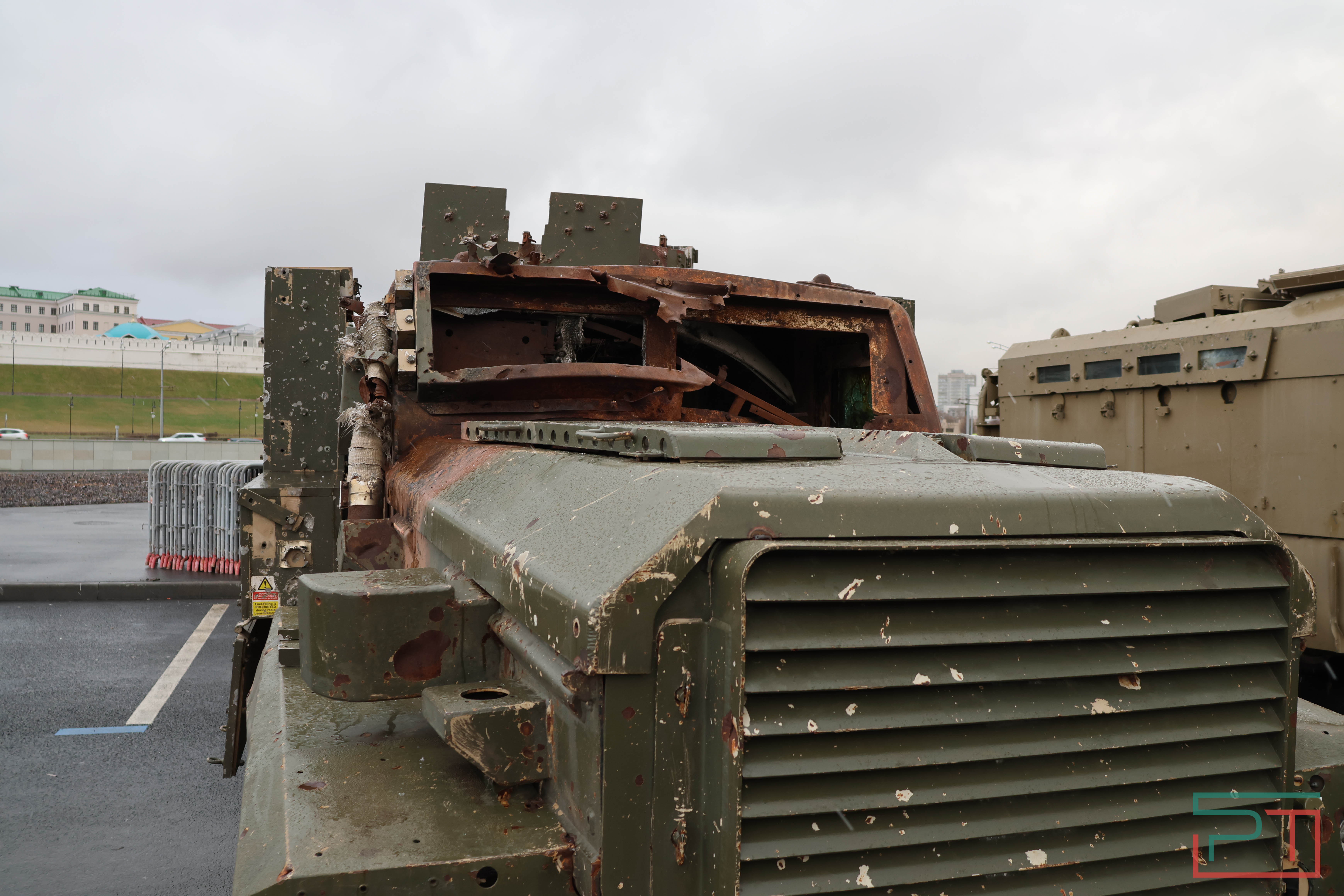 Выставка трофейной техники НАТО