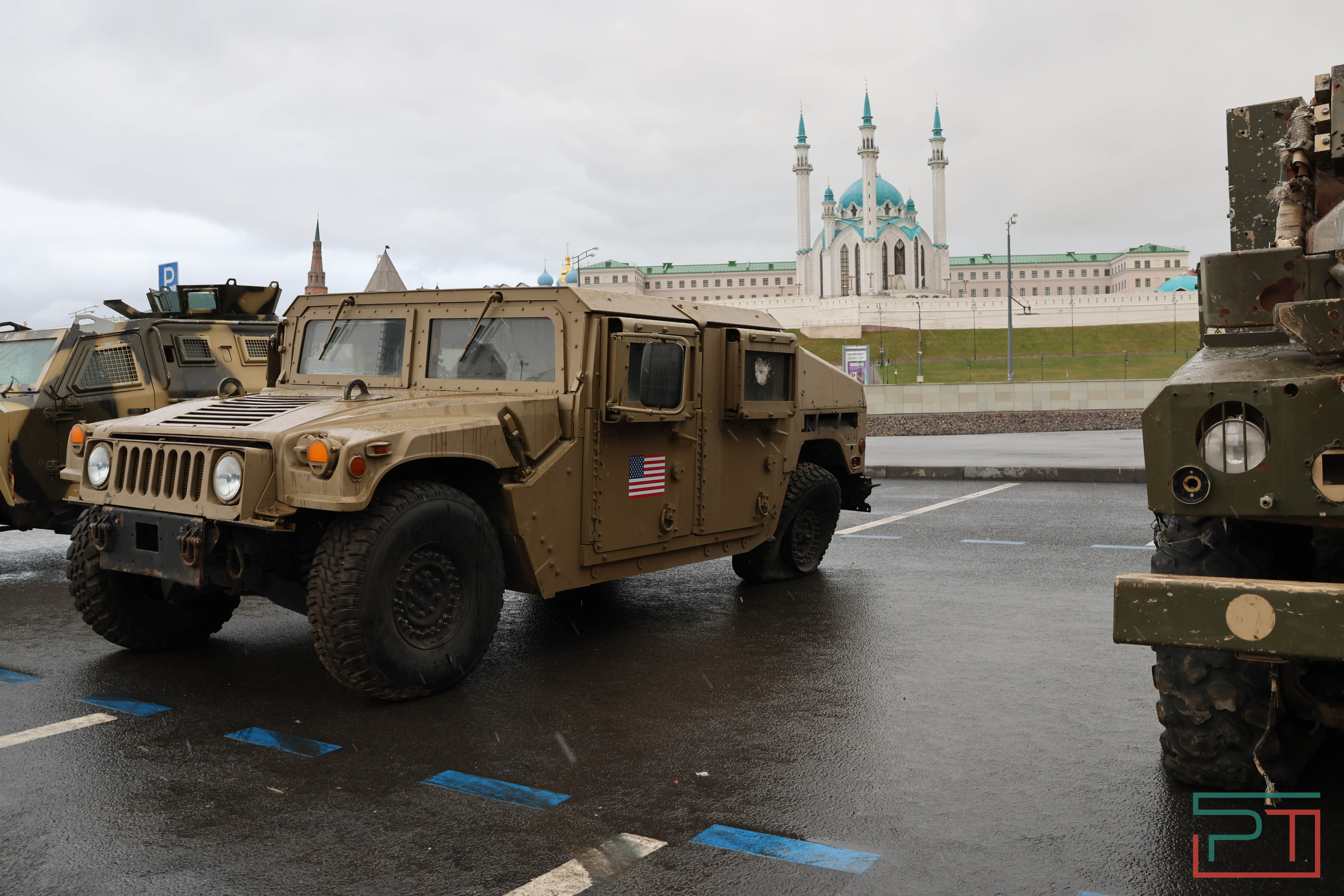 Выставка трофейной техники НАТО