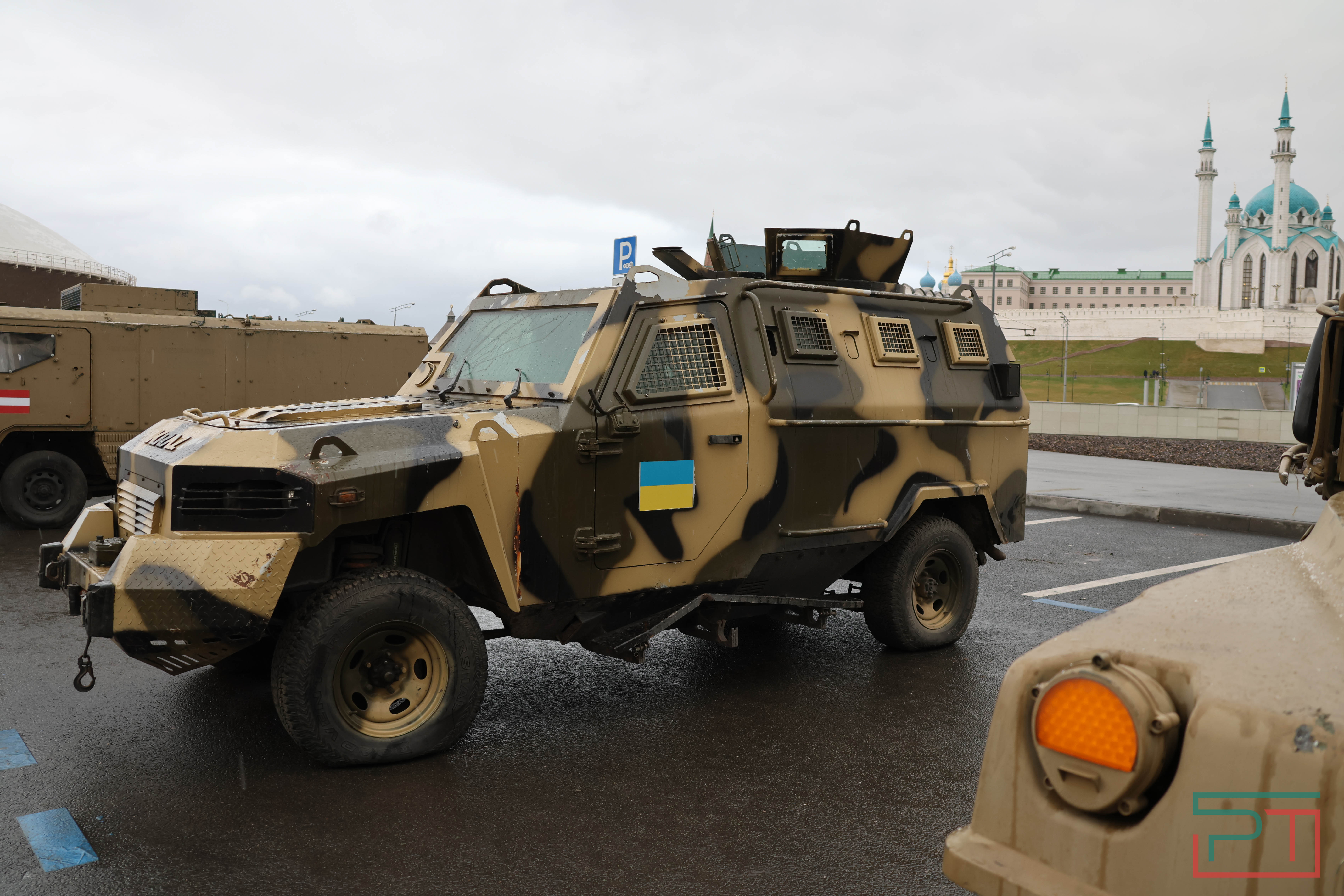 Выставка трофейной техники НАТО